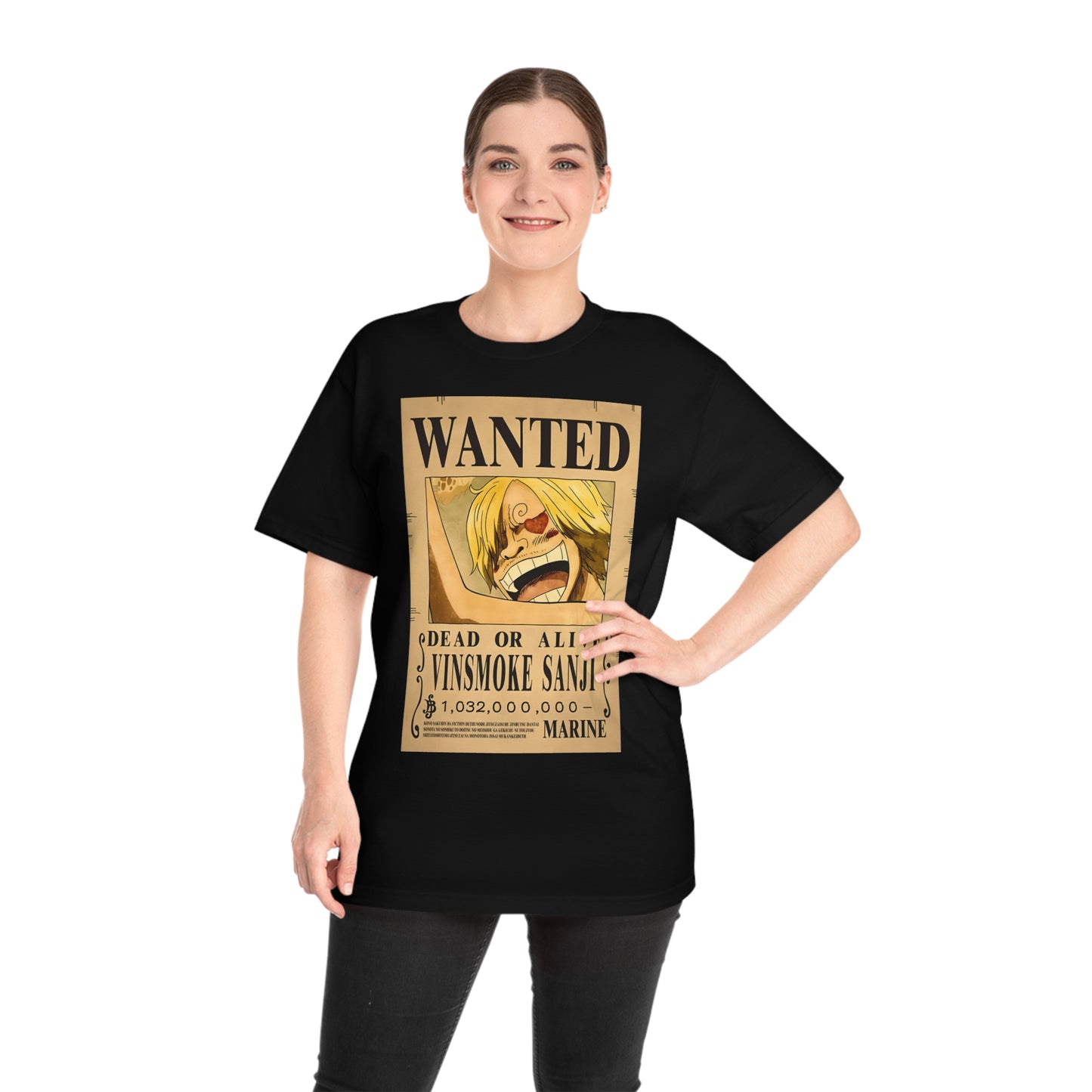 Anime T-shirt, Vinsmoke Sanji Wanted, One Piece, Unisex Tee, Otaku Gift, Anime Fan Shirt - Hammer Tshirt, Manga Tee, Japanese Anime