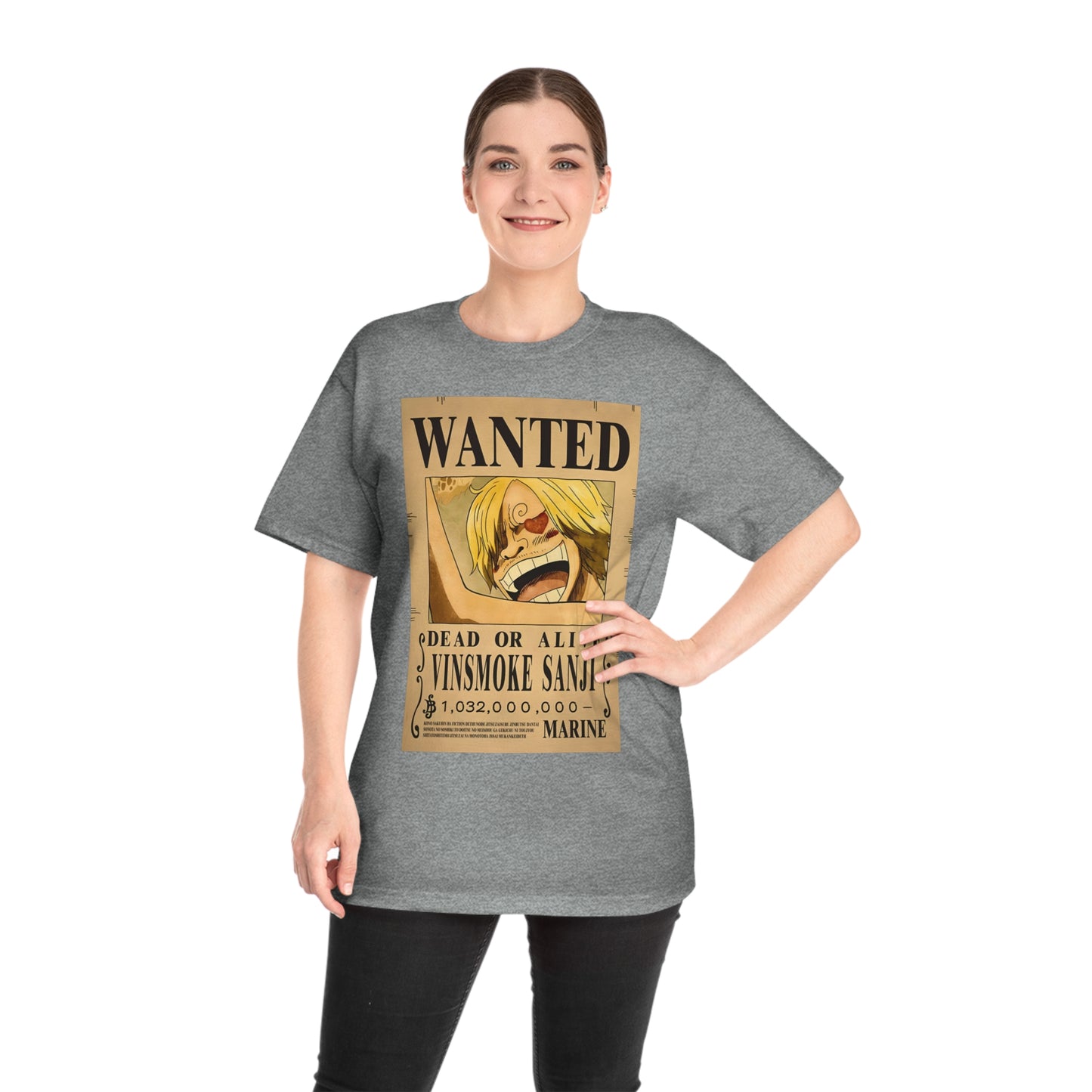 Anime T-shirt, Vinsmoke Sanji Wanted, One Piece, Unisex Tee, Otaku Gift, Anime Fan Shirt - Hammer Tshirt, Manga Tee, Japanese Anime
