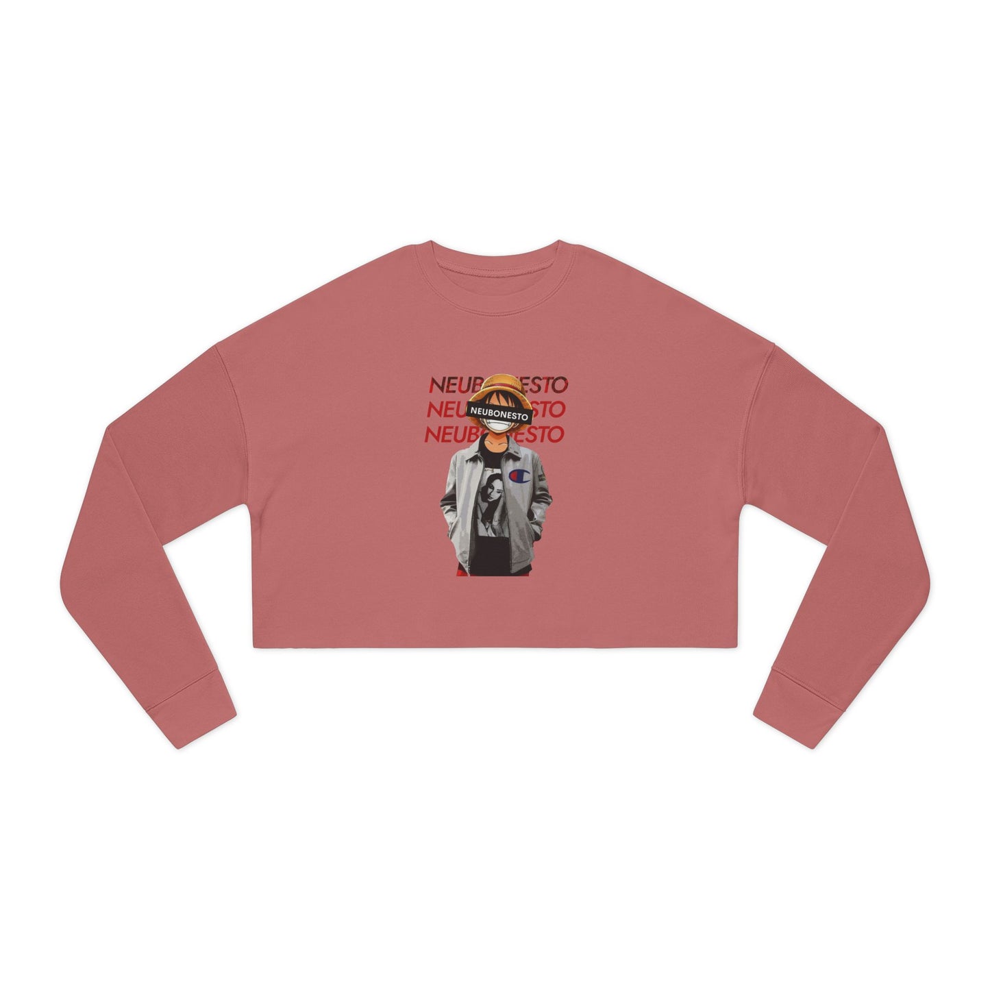 Cropped Sweatshirt - Luffy Neubonesto Straw Hat Legends Anime Collection