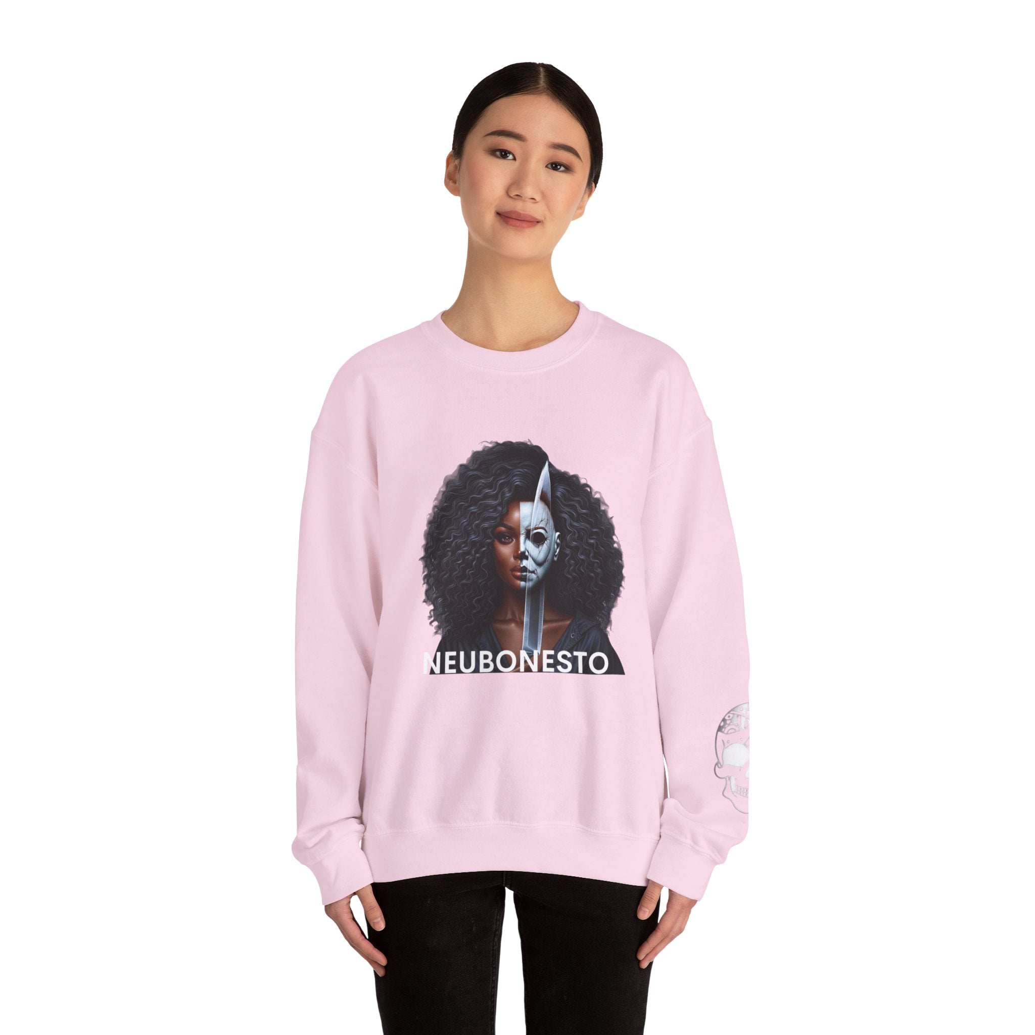 Neubonesto Halloween Graphic Sweatshirt