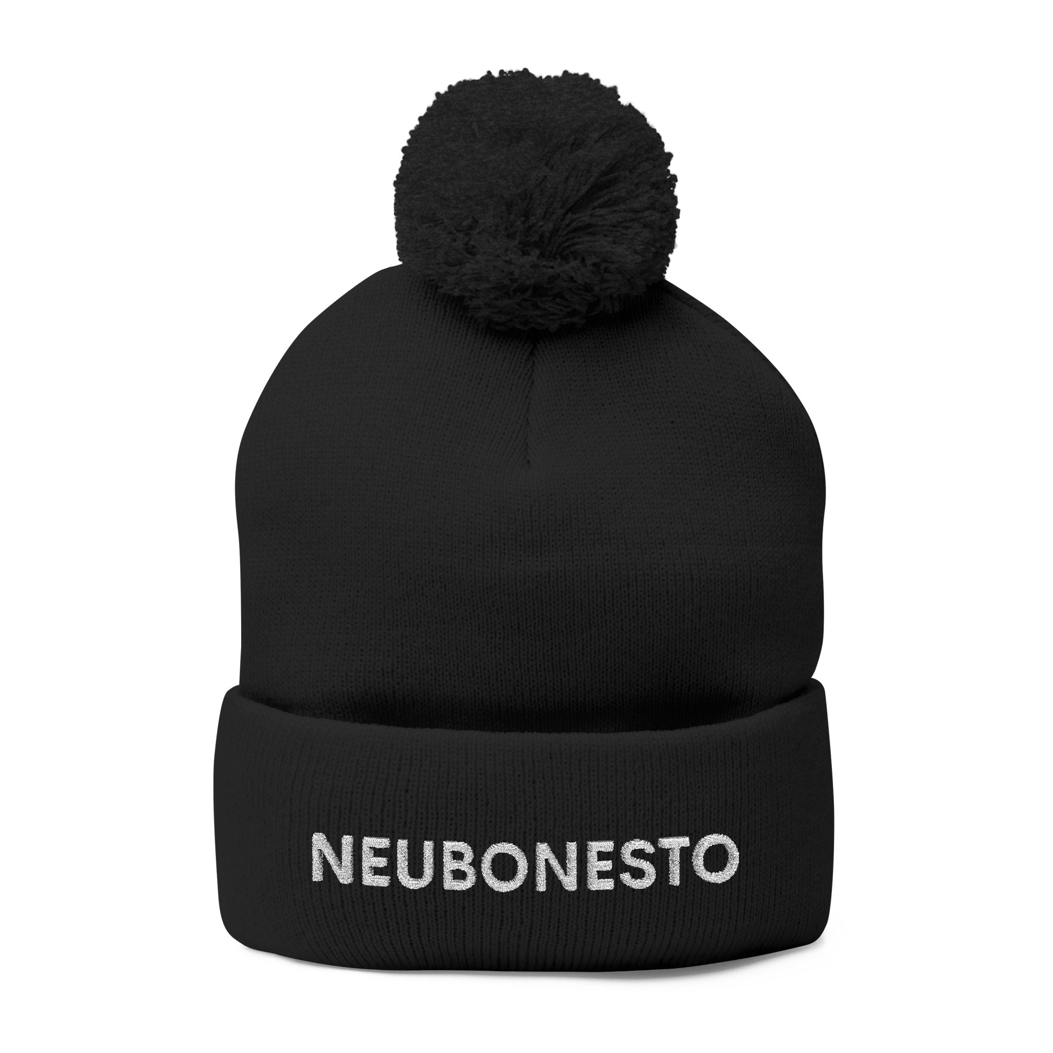 Neubonesto Pom-Pom Knit Cap