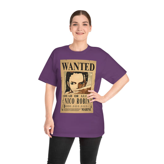 Anime T-shirt, Nico Robin Wanted, One Piece, Unisex Tee, Otaku Gift, Straw Hat Legend Collection, Neubonesto Shirt