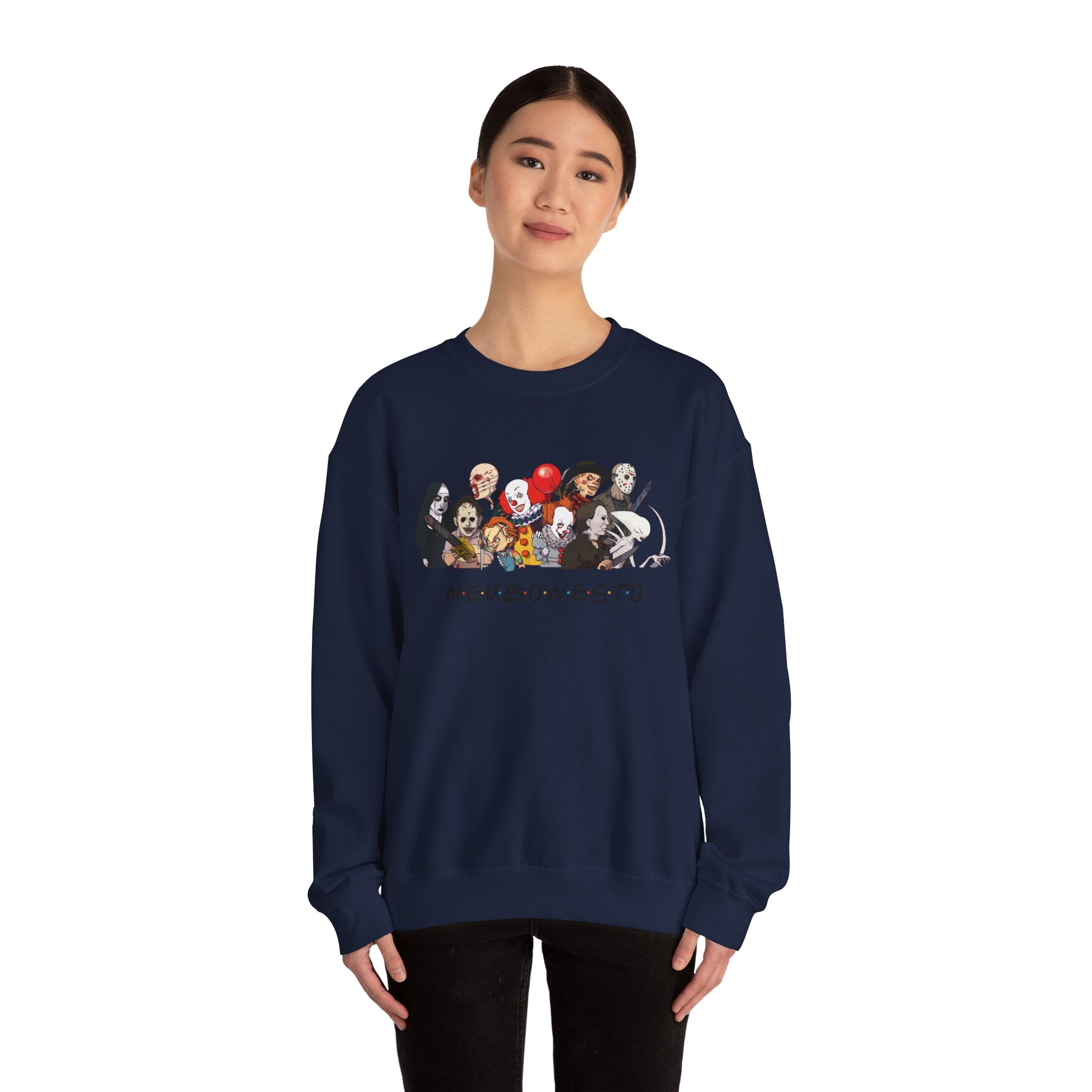 Neubonesto Horror Sweatshirt - Unisex Crewneck Halloween Top