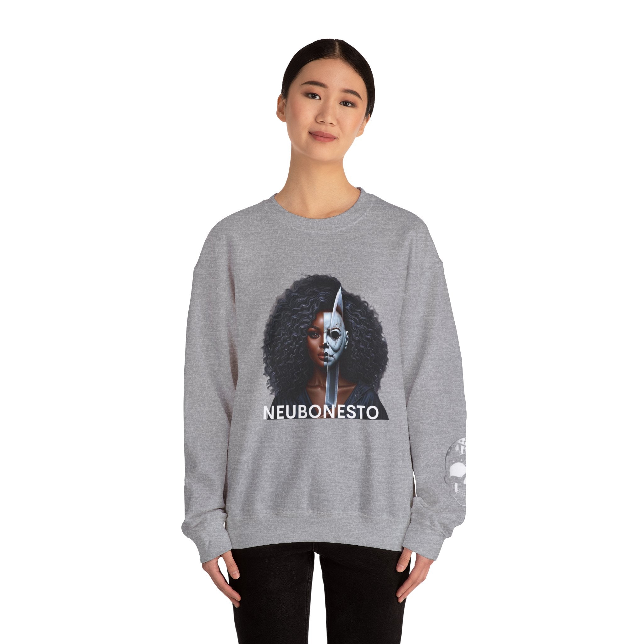 Neubonesto Halloween Graphic Sweatshirt