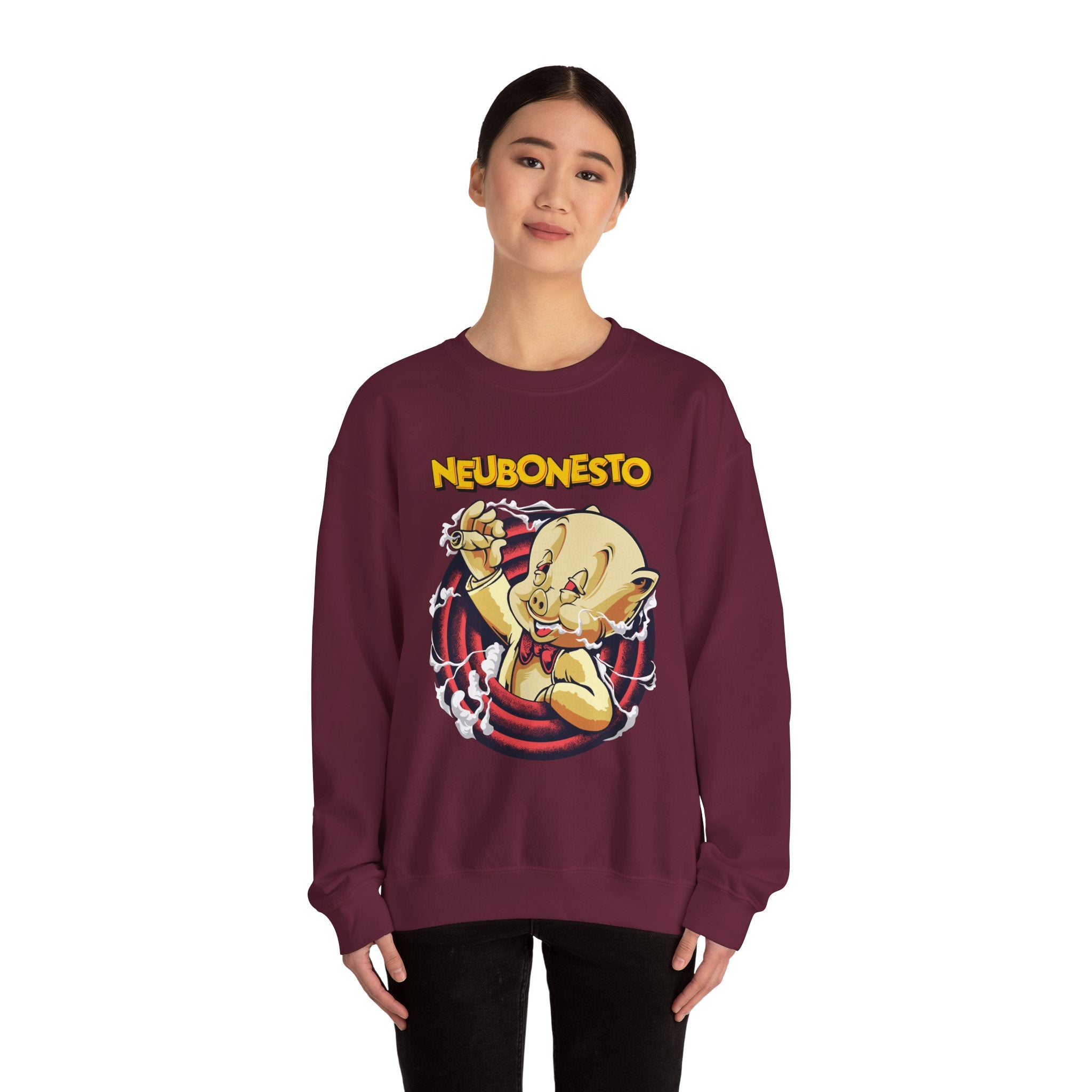 Neubonesto Vintage Cartoon Sweatshirt