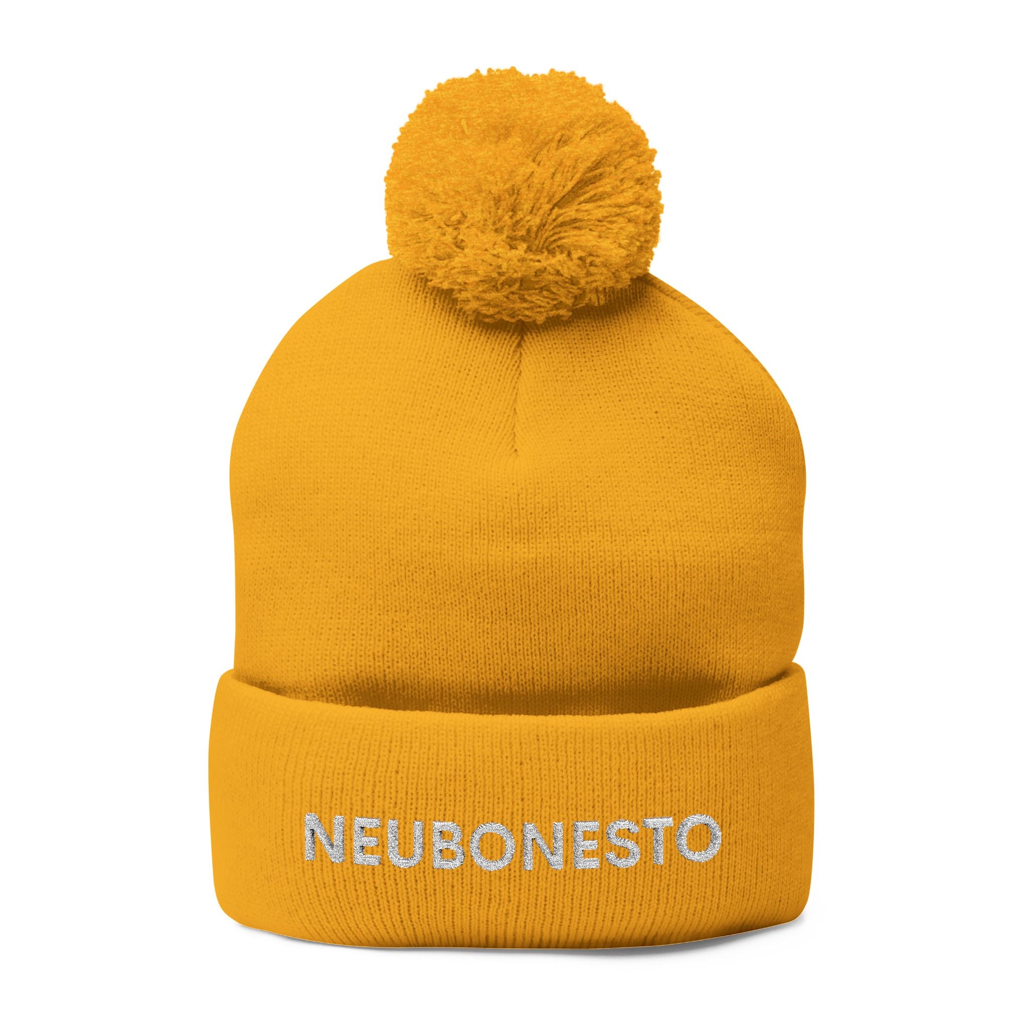Neubonesto Pom-Pom Knit Cap