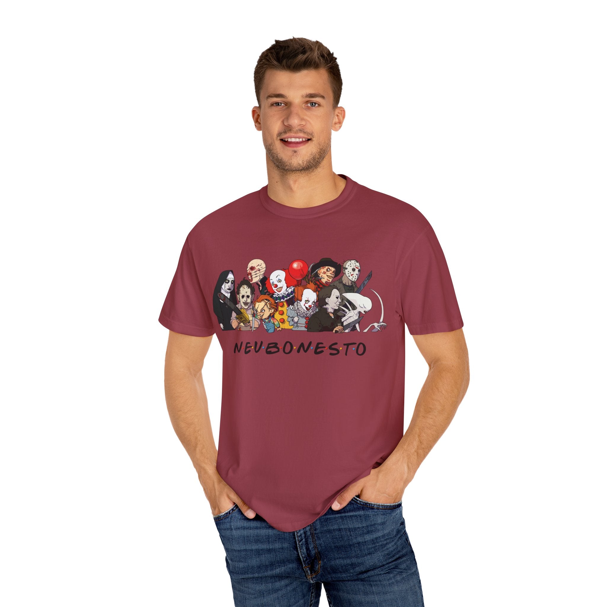 Neubonesto Horror Graphic T-Shirt