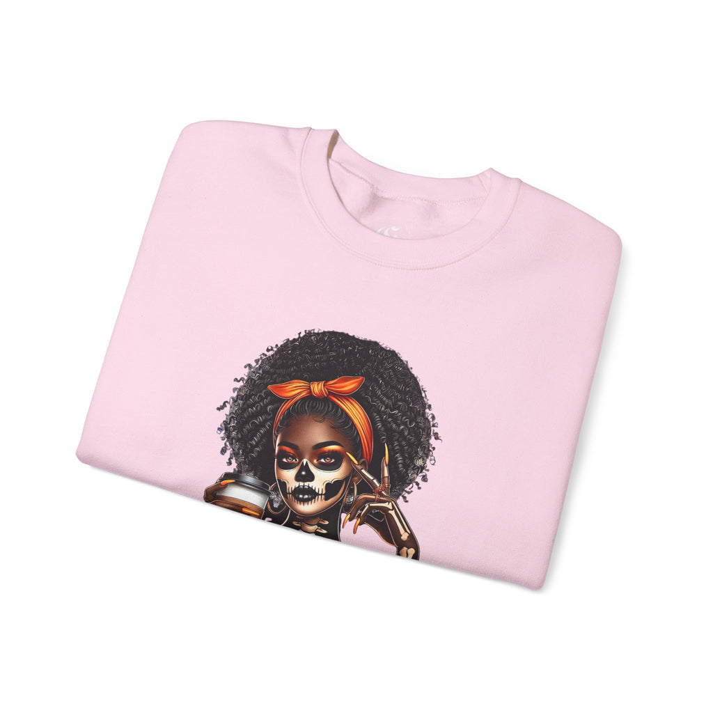 Halloween Skeleton Unisex Sweatshirt - Raising Hell Neubonesto Design