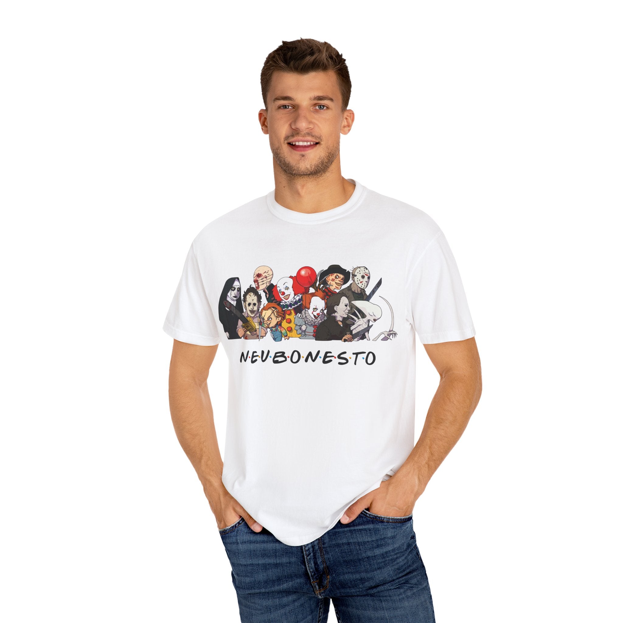 Neubonesto Horror Graphic T-Shirt