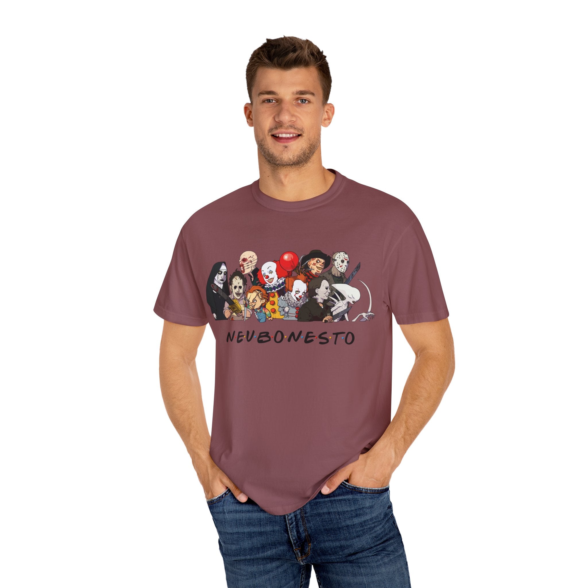 Neubonesto Horror Graphic T-Shirt