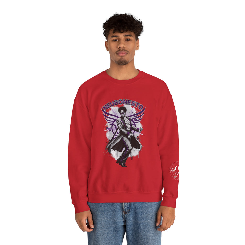 Prince Angel Purple Crewneck Sweatshirt - Neubonesto Design