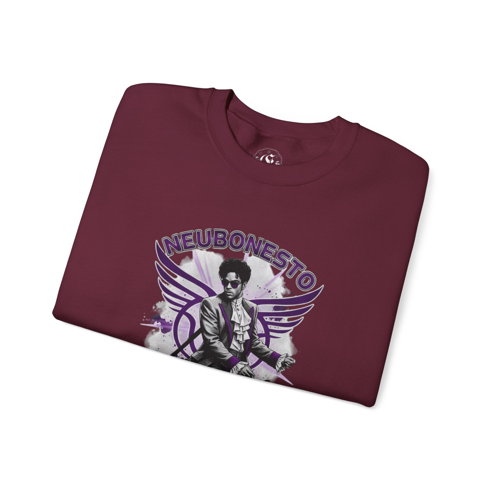 Prince Angel Purple Crewneck Sweatshirt - Neubonesto Design