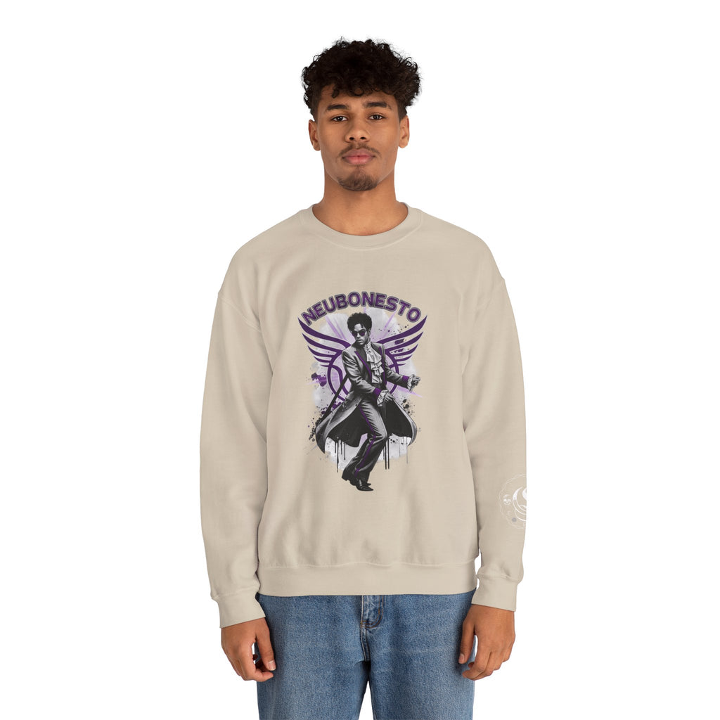 Prince Angel Purple Crewneck Sweatshirt - Neubonesto Design