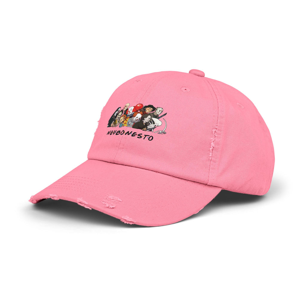 Distressed Cap - Neubonesto Horror Strapback Hat