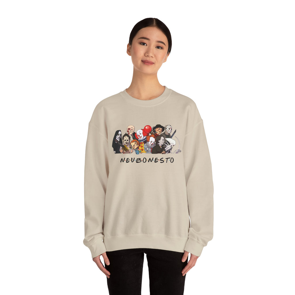 Neubonesto Horror Sweatshirt - Unisex Crewneck Halloween Top