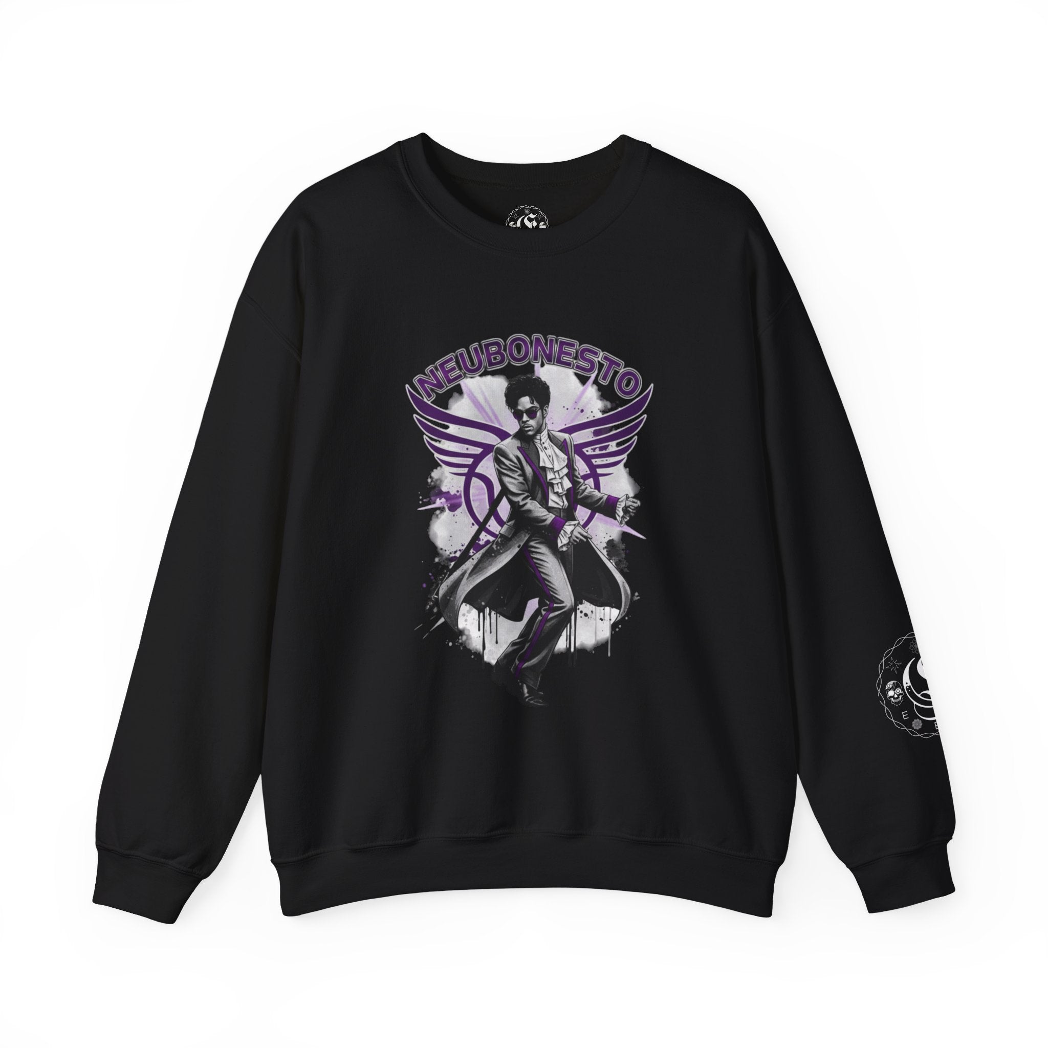 Prince Angel Purple Crewneck Sweatshirt - Neubonesto Design