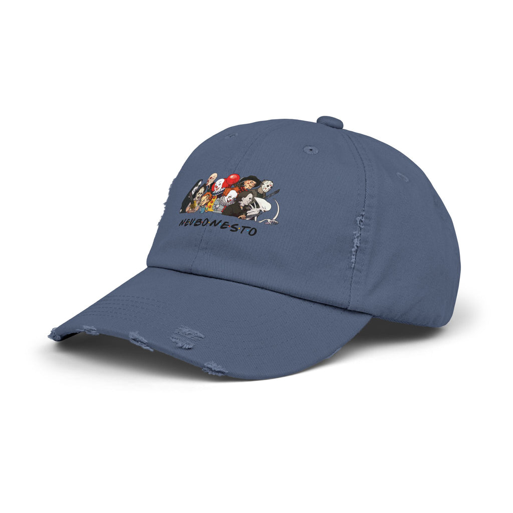 Distressed Cap - Neubonesto Horror Strapback Hat