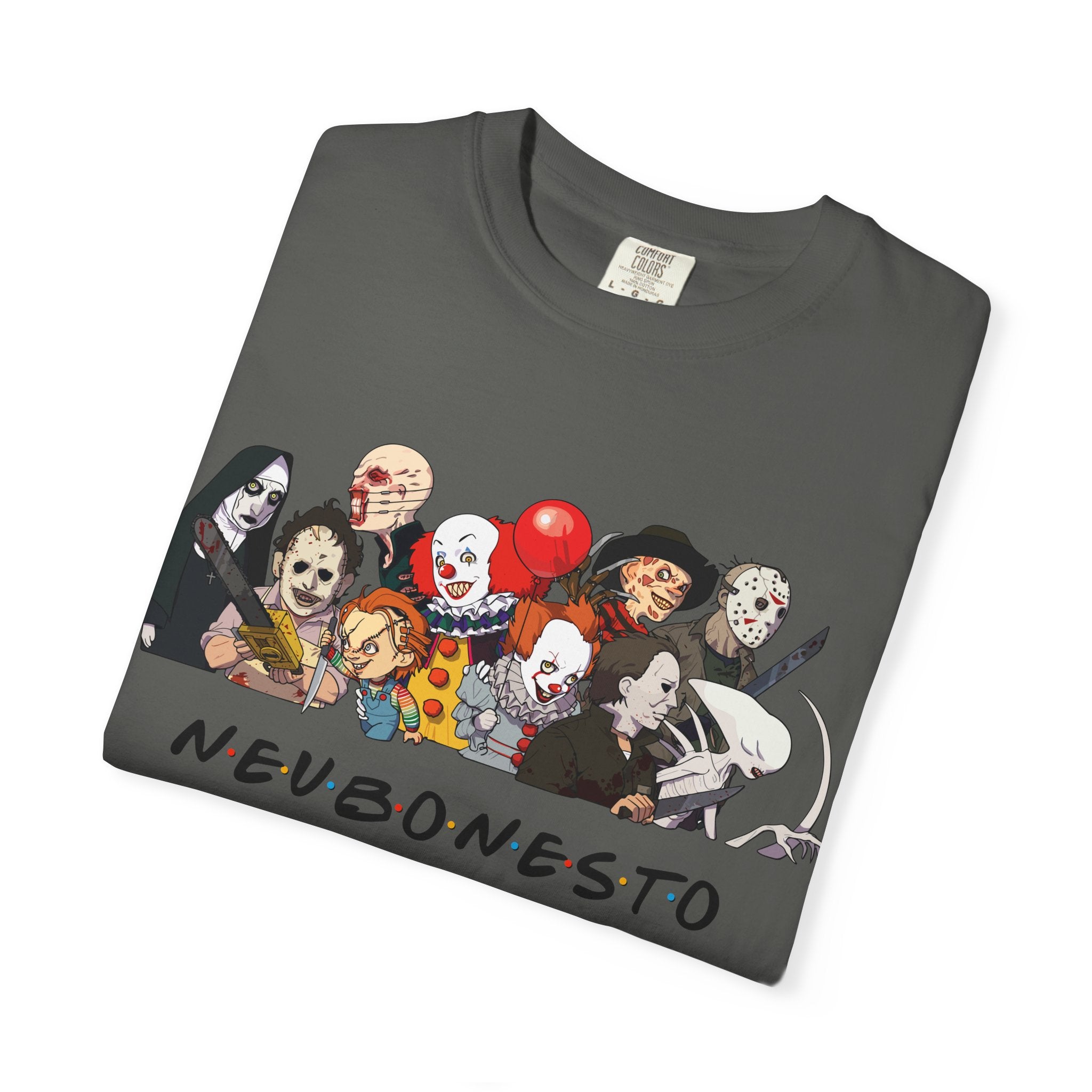 Neubonesto Horror Graphic T-Shirt