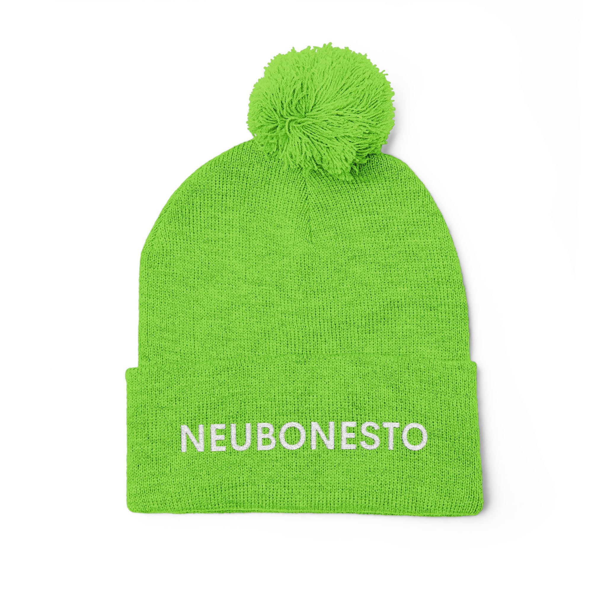 Neubonesto Pom-Pom Knit Cap