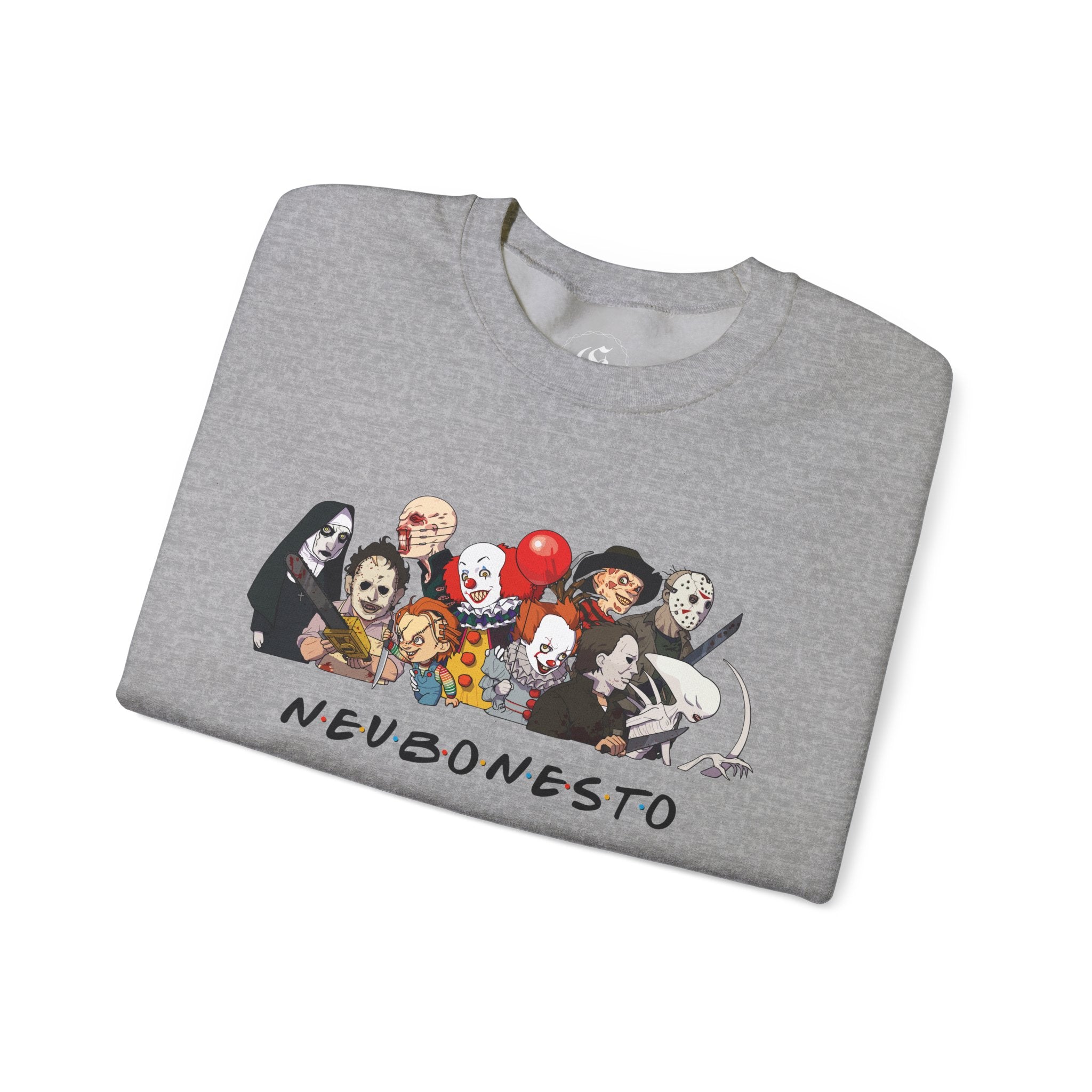 Neubonesto Horror Sweatshirt - Unisex Crewneck Halloween Top