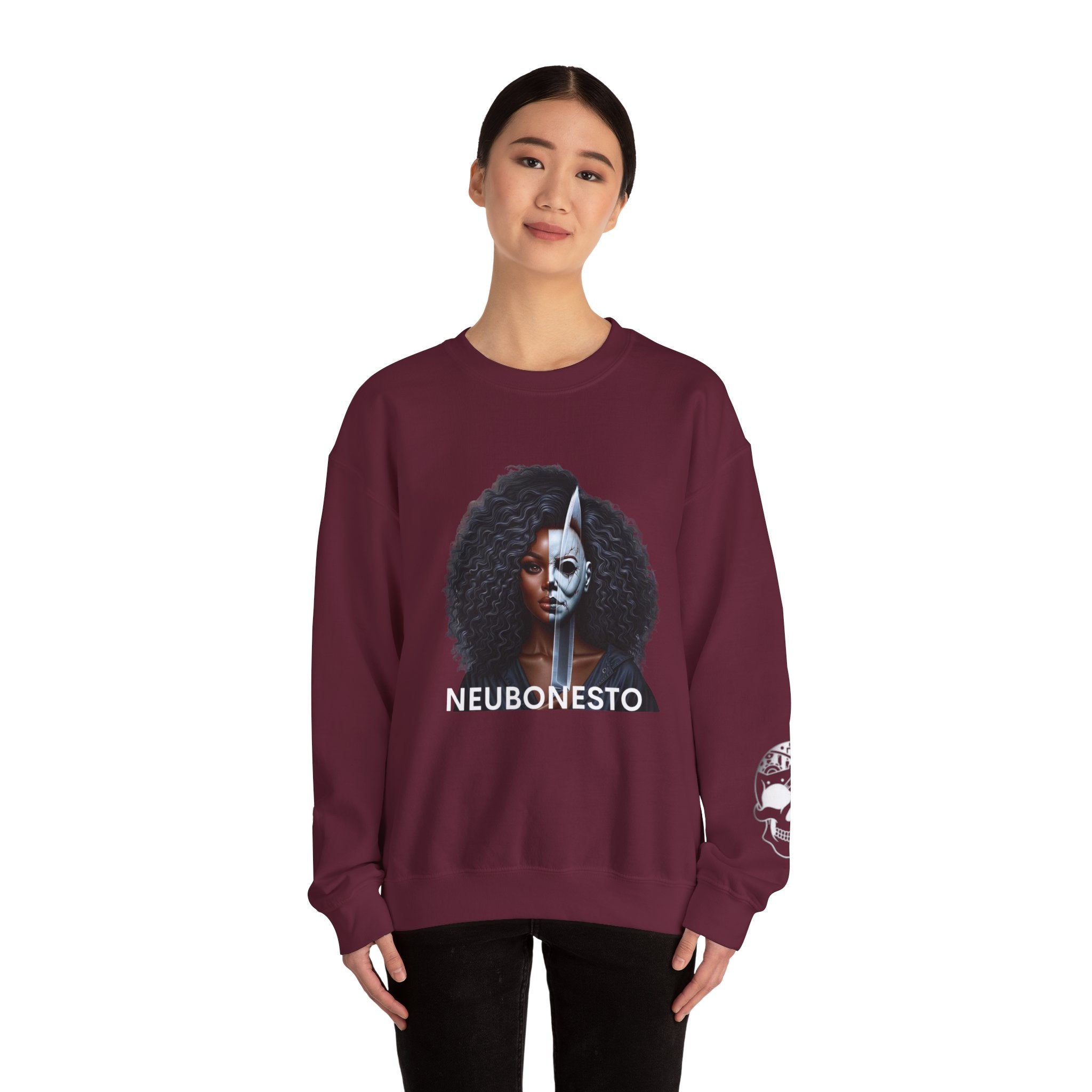 Neubonesto Halloween Graphic Sweatshirt