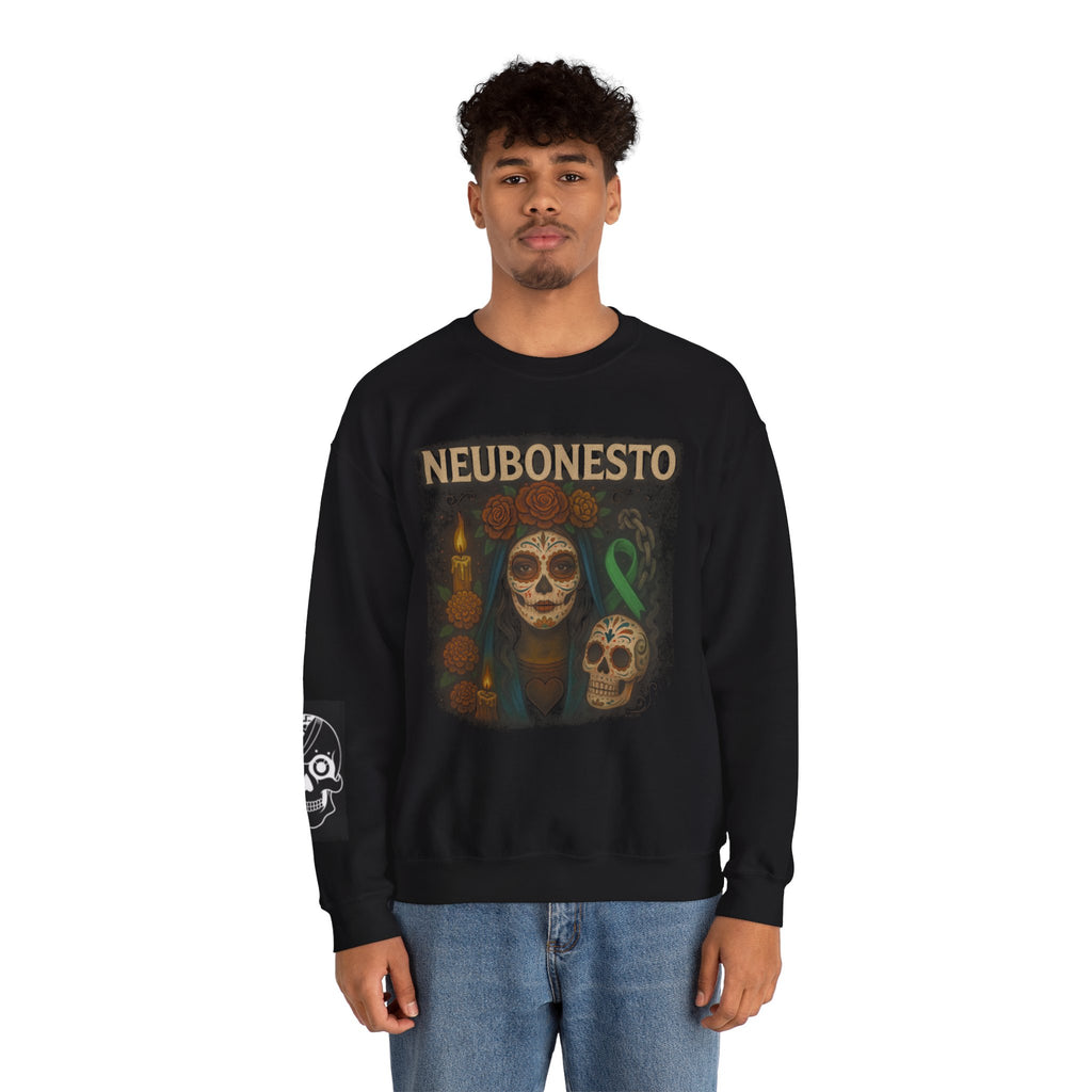 Day of the Dead Crewneck Sweatshirt - NEUBONESTO Design