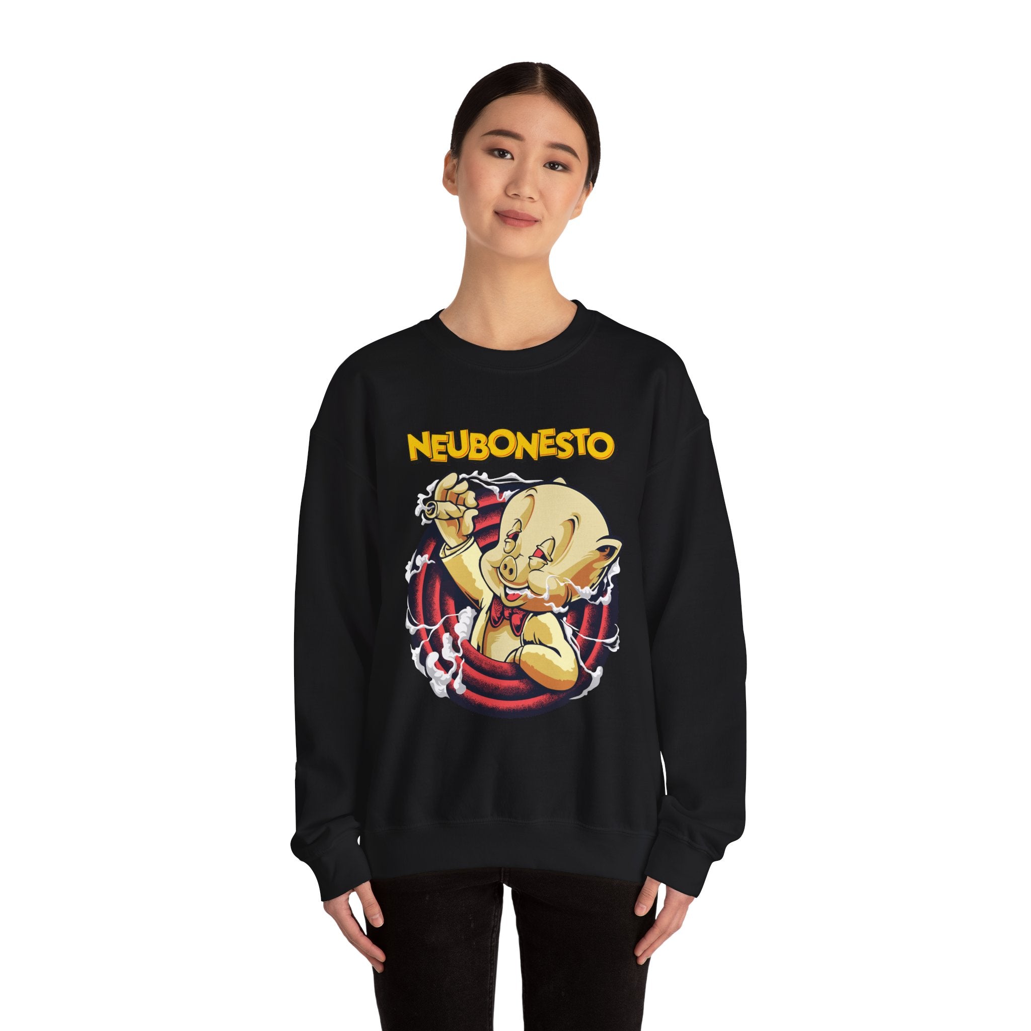 Neubonesto Vintage Cartoon Sweatshirt