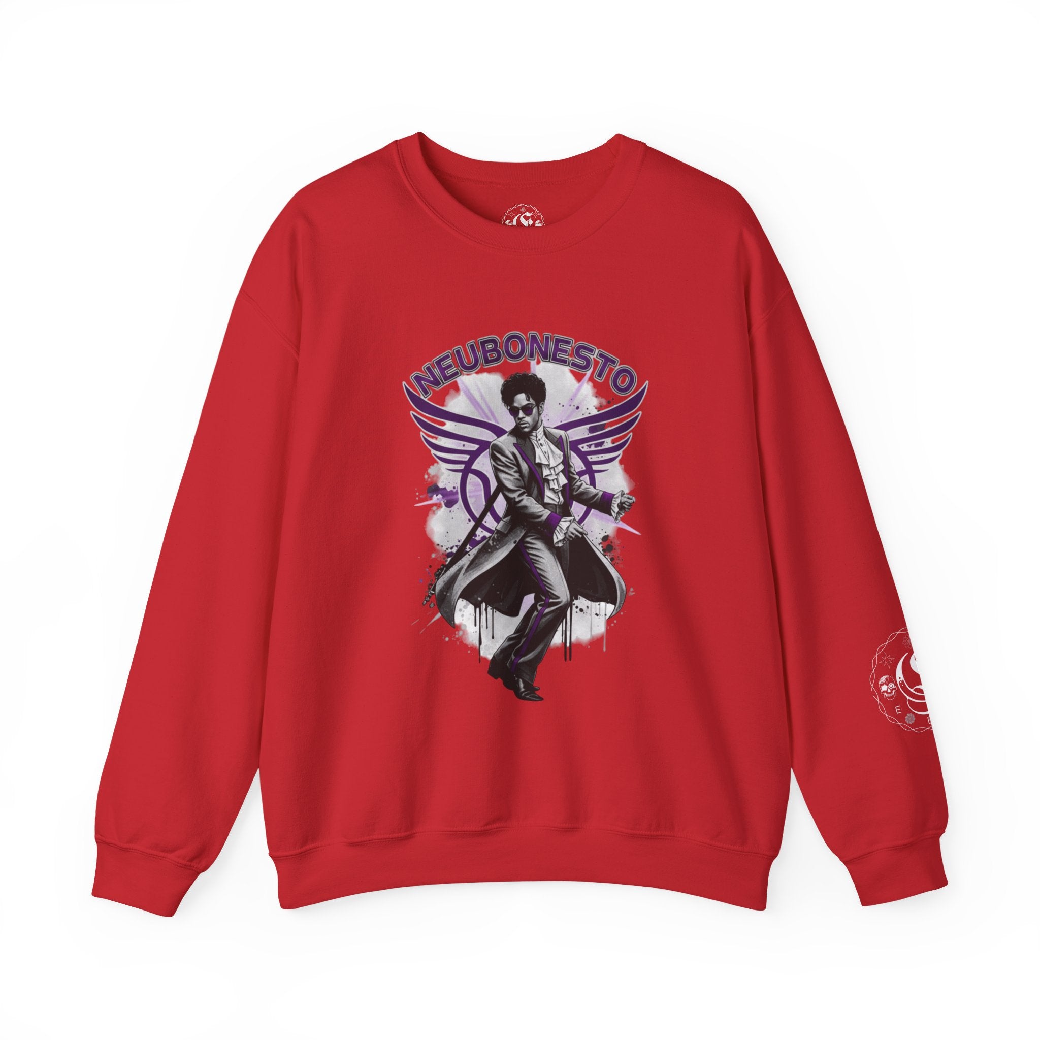 Prince Angel Purple Crewneck Sweatshirt - Neubonesto Design