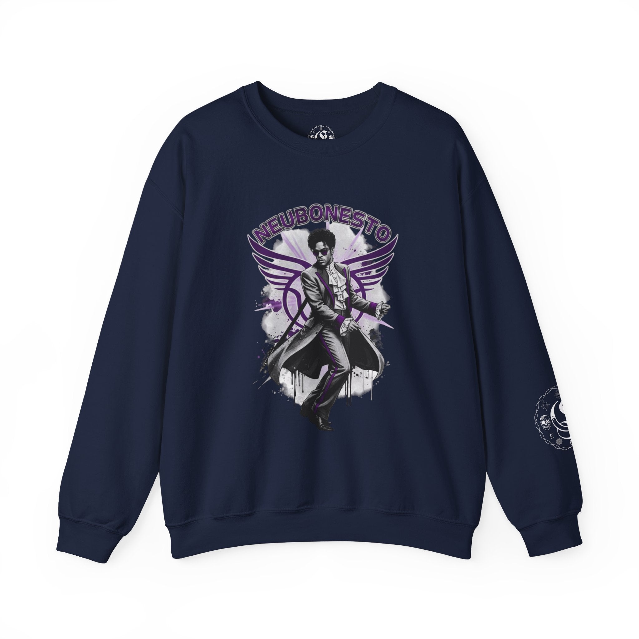 Prince Angel Purple Crewneck Sweatshirt - Neubonesto Design