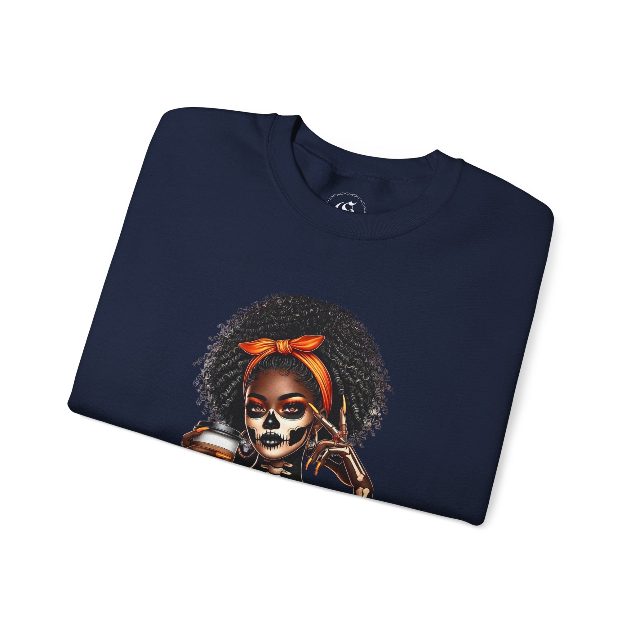 Halloween Skeleton Unisex Sweatshirt - Raising Hell Neubonesto Design