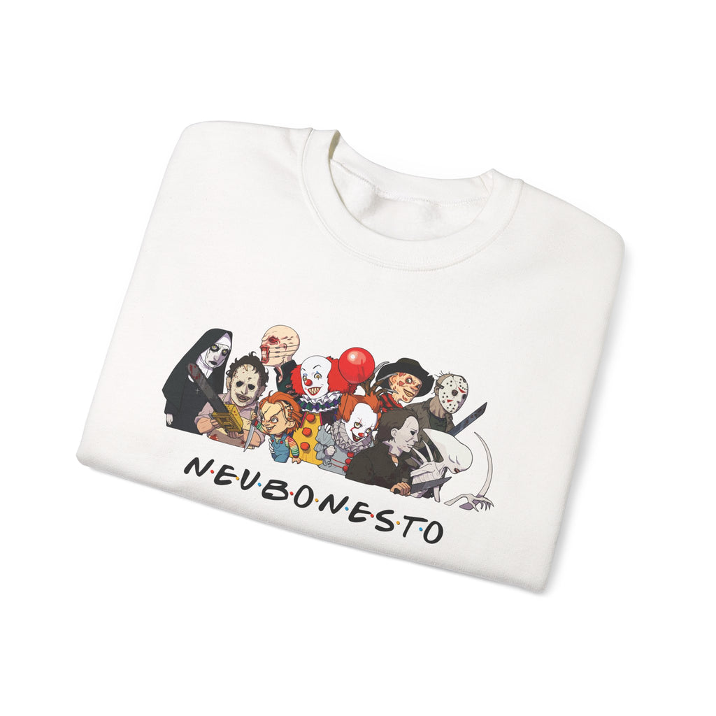 Neubonesto Horror Sweatshirt - Unisex Crewneck Halloween Top