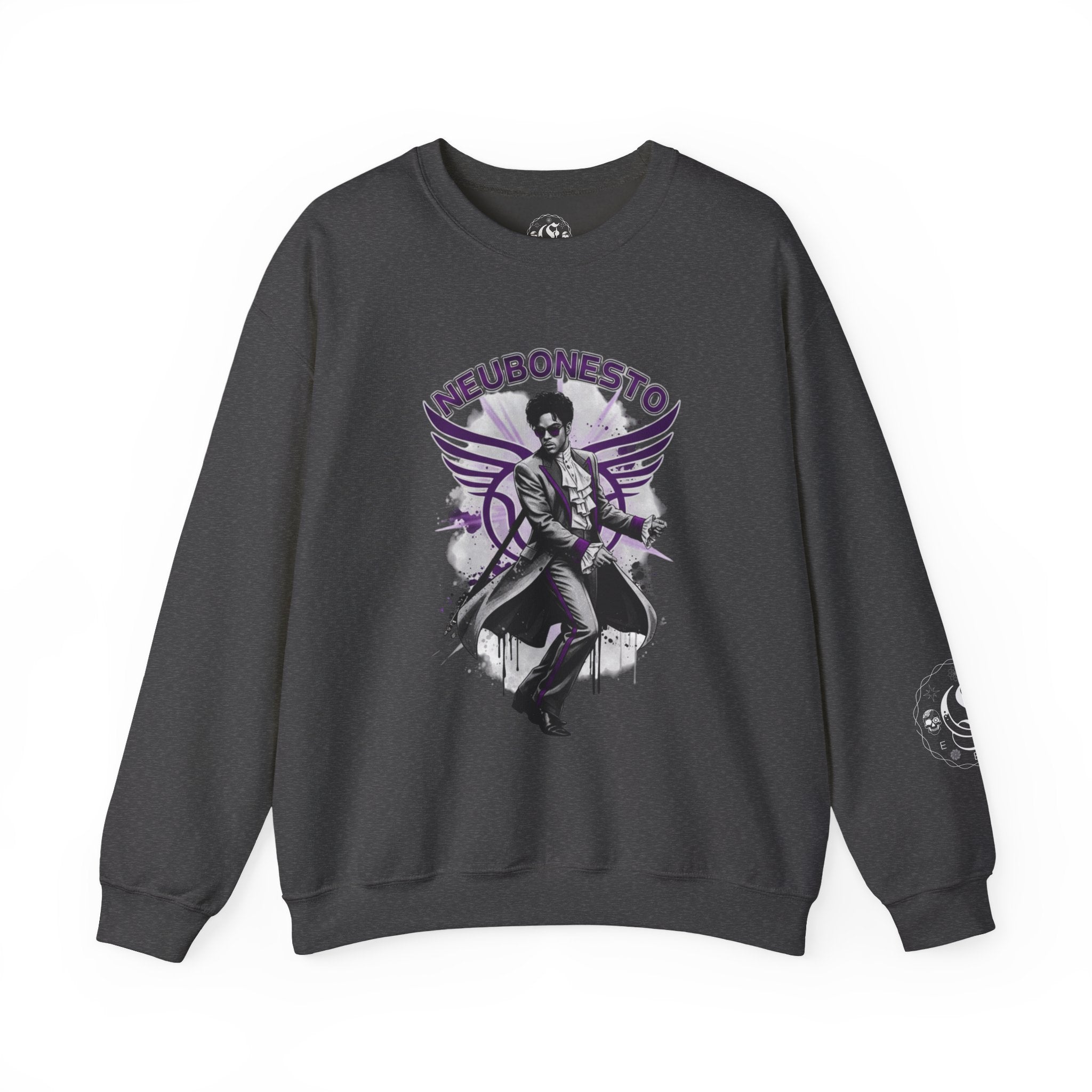 Prince Angel Purple Crewneck Sweatshirt - Neubonesto Design