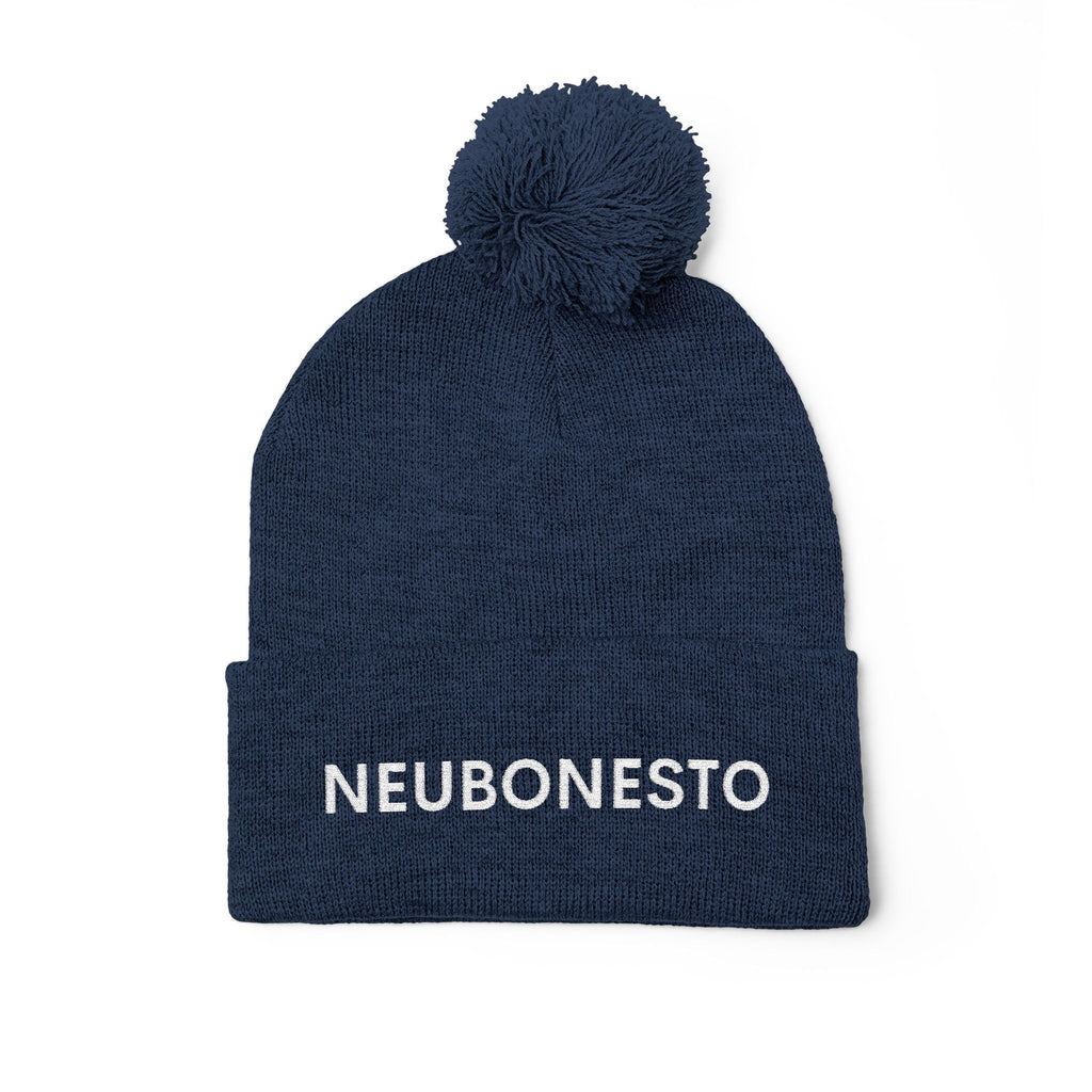 Neubonesto Pom-Pom Knit Cap