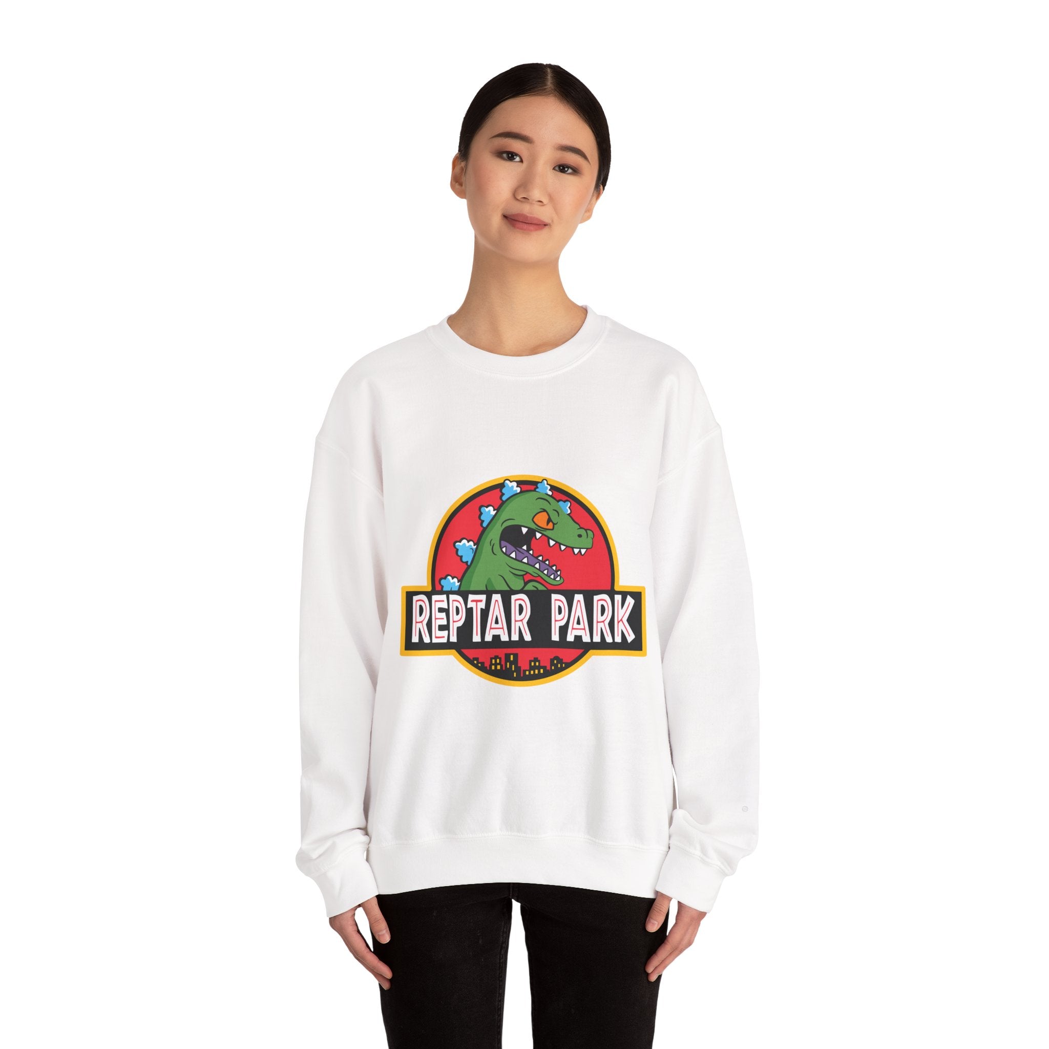 ReptarPark Crewneck Sweatshirt - 90s Cartoon Nickelodeon Graphic Unisex