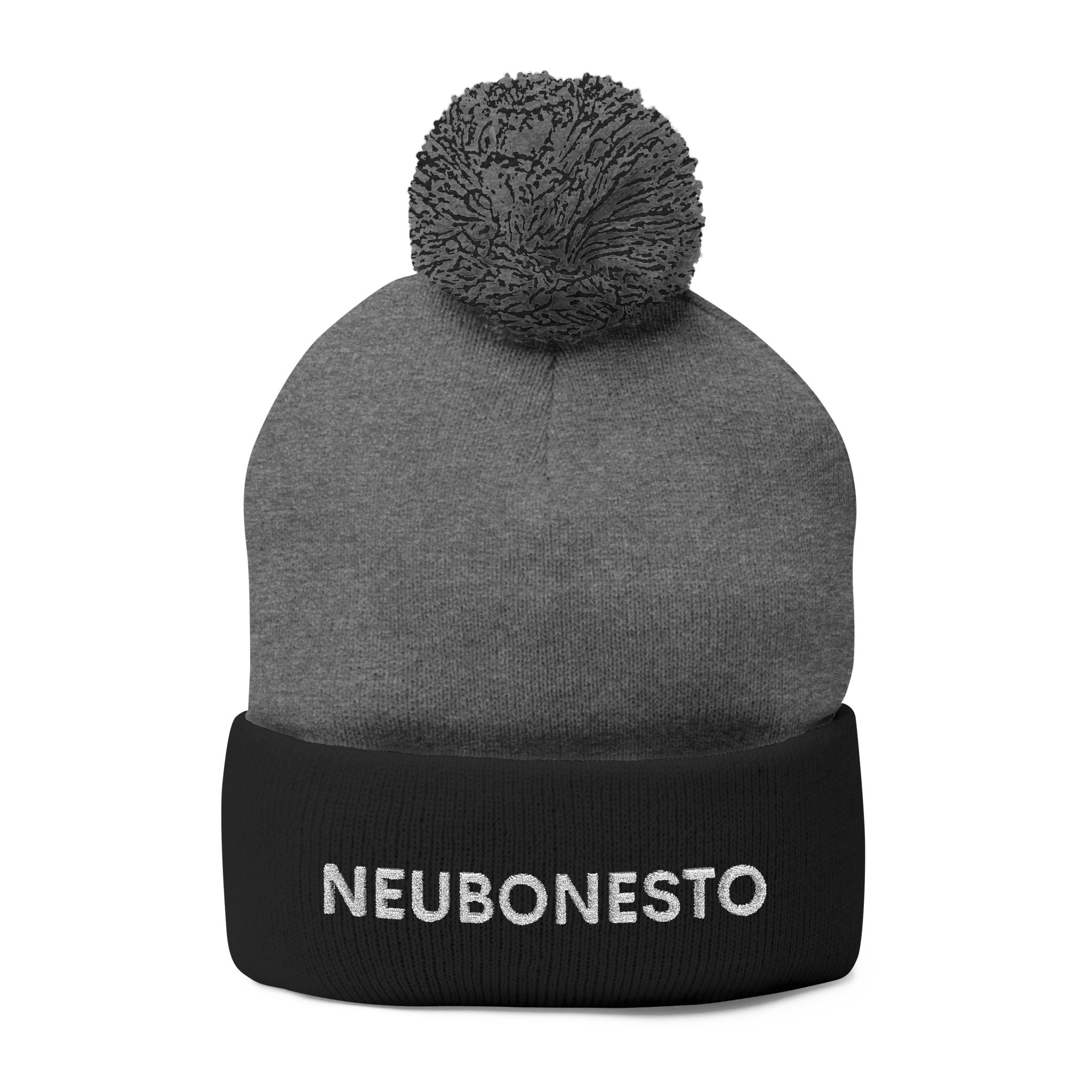 Neubonesto Pom-Pom Knit Cap
