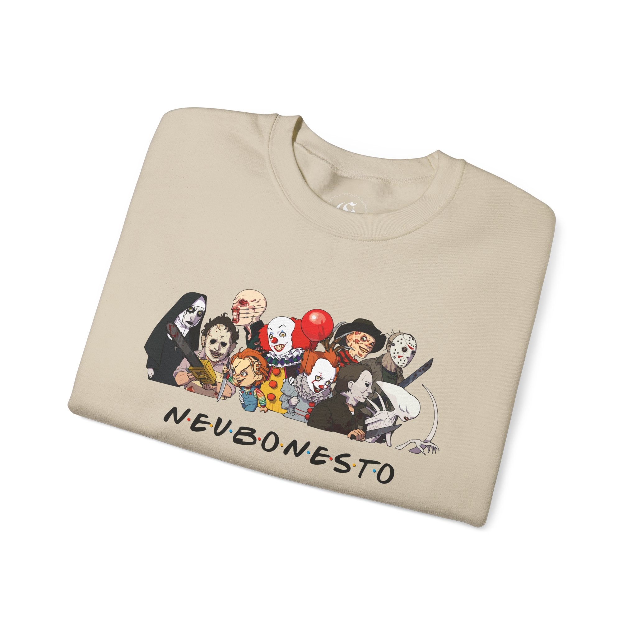 Neubonesto Horror Sweatshirt - Unisex Crewneck Halloween Top