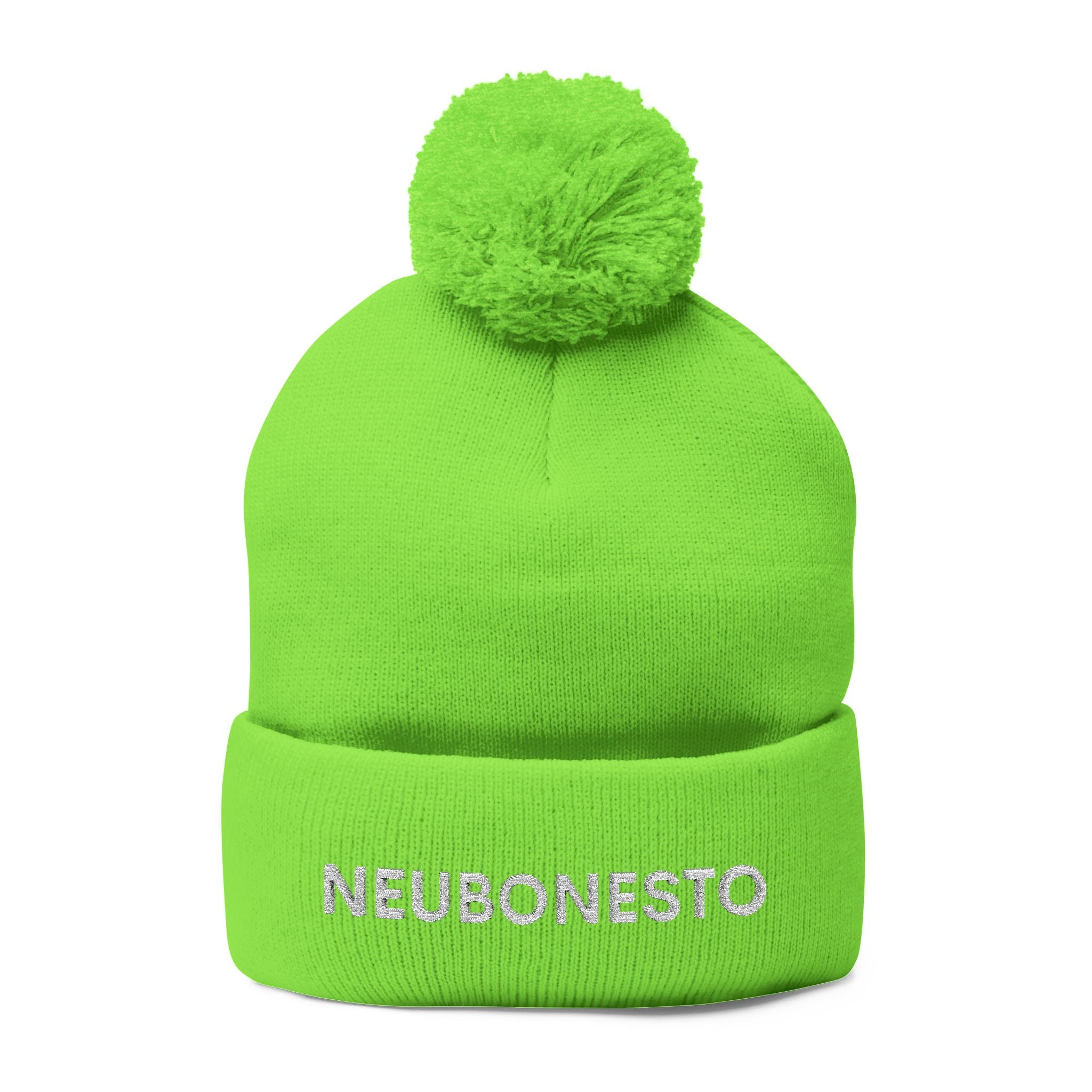 Neubonesto Pom-Pom Knit Cap