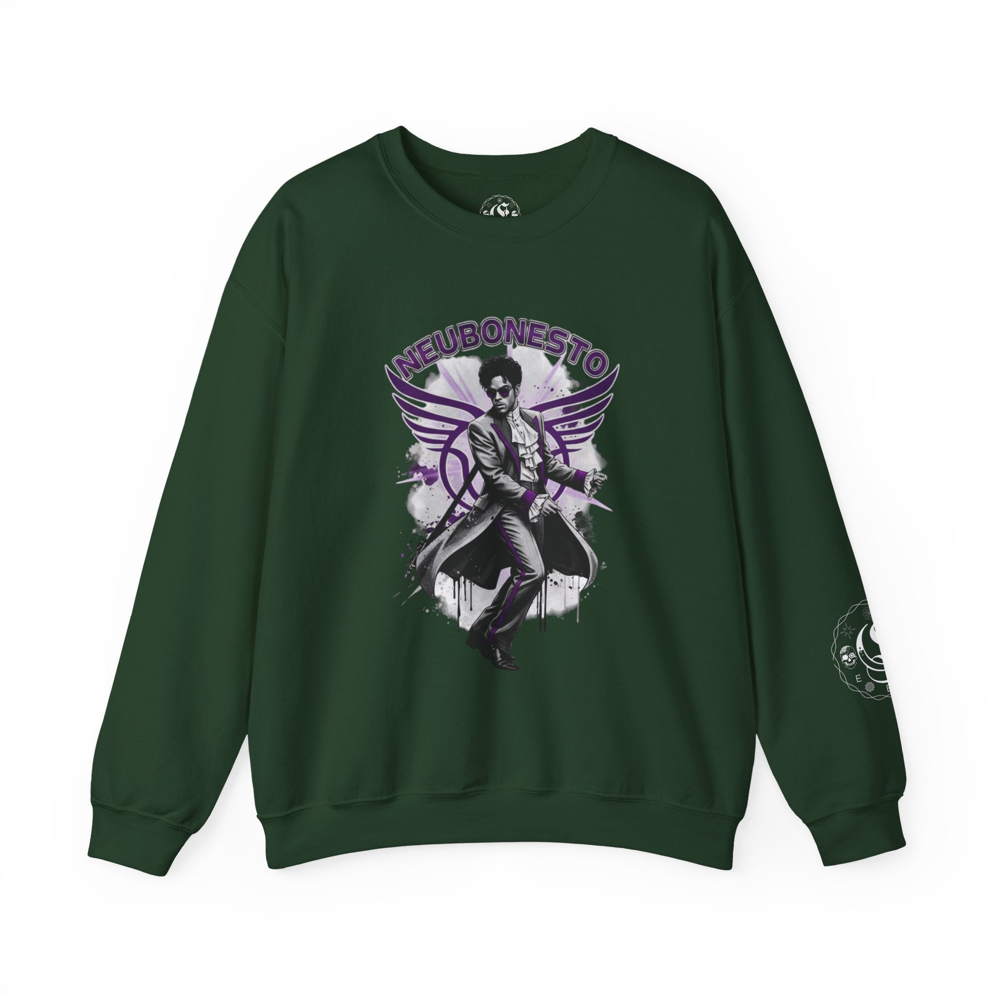 Prince Angel Purple Crewneck Sweatshirt - Neubonesto Design