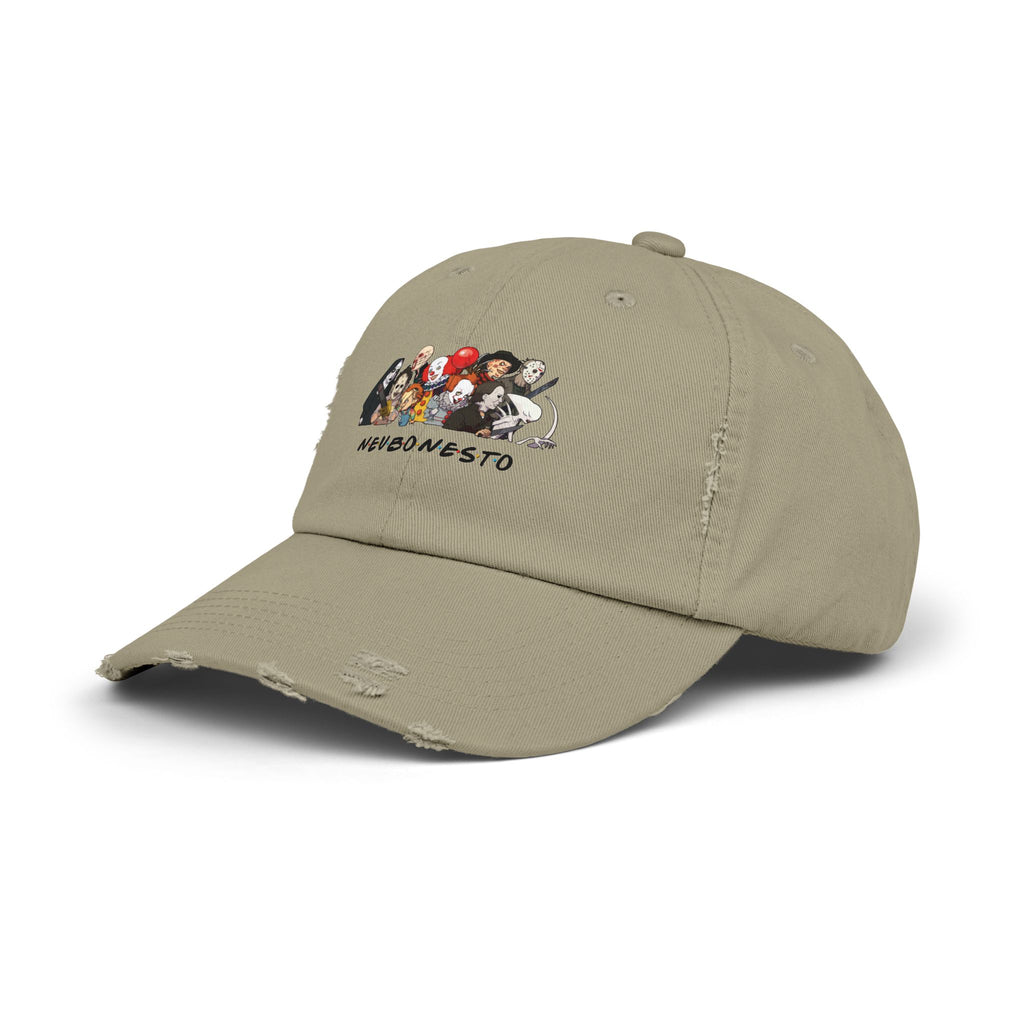 Distressed Cap - Neubonesto Horror Strapback Hat