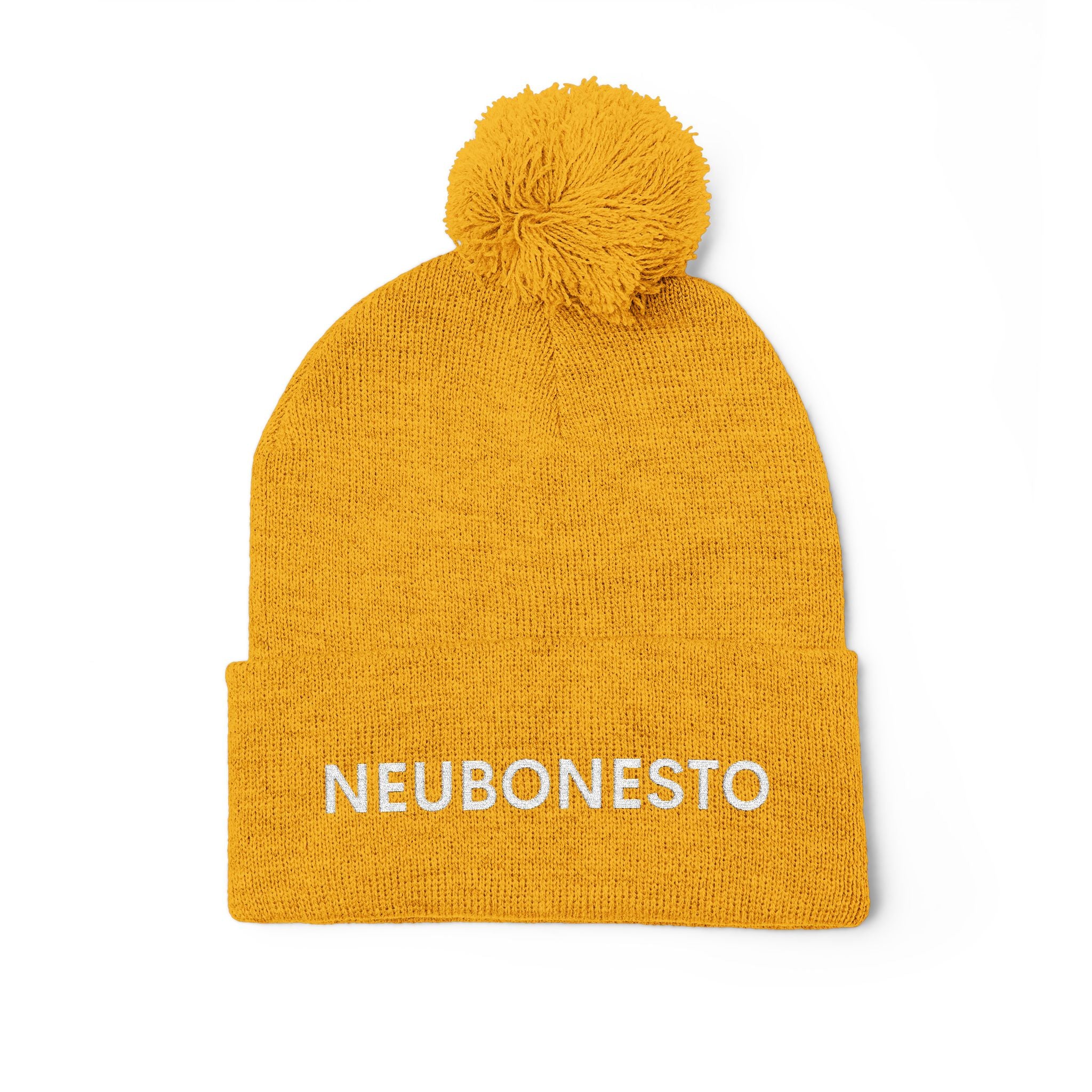 Neubonesto Pom-Pom Knit Cap