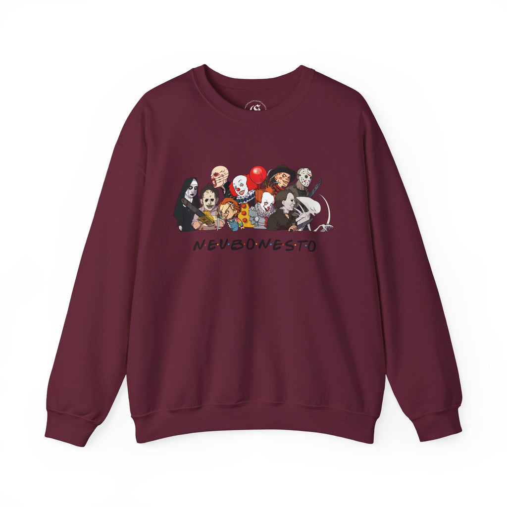 Neubonesto Horror Sweatshirt - Unisex Crewneck Halloween Top