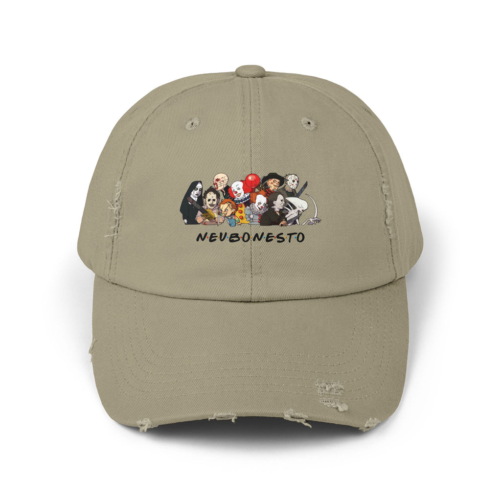 Distressed Cap - Neubonesto Horror Strapback Hat