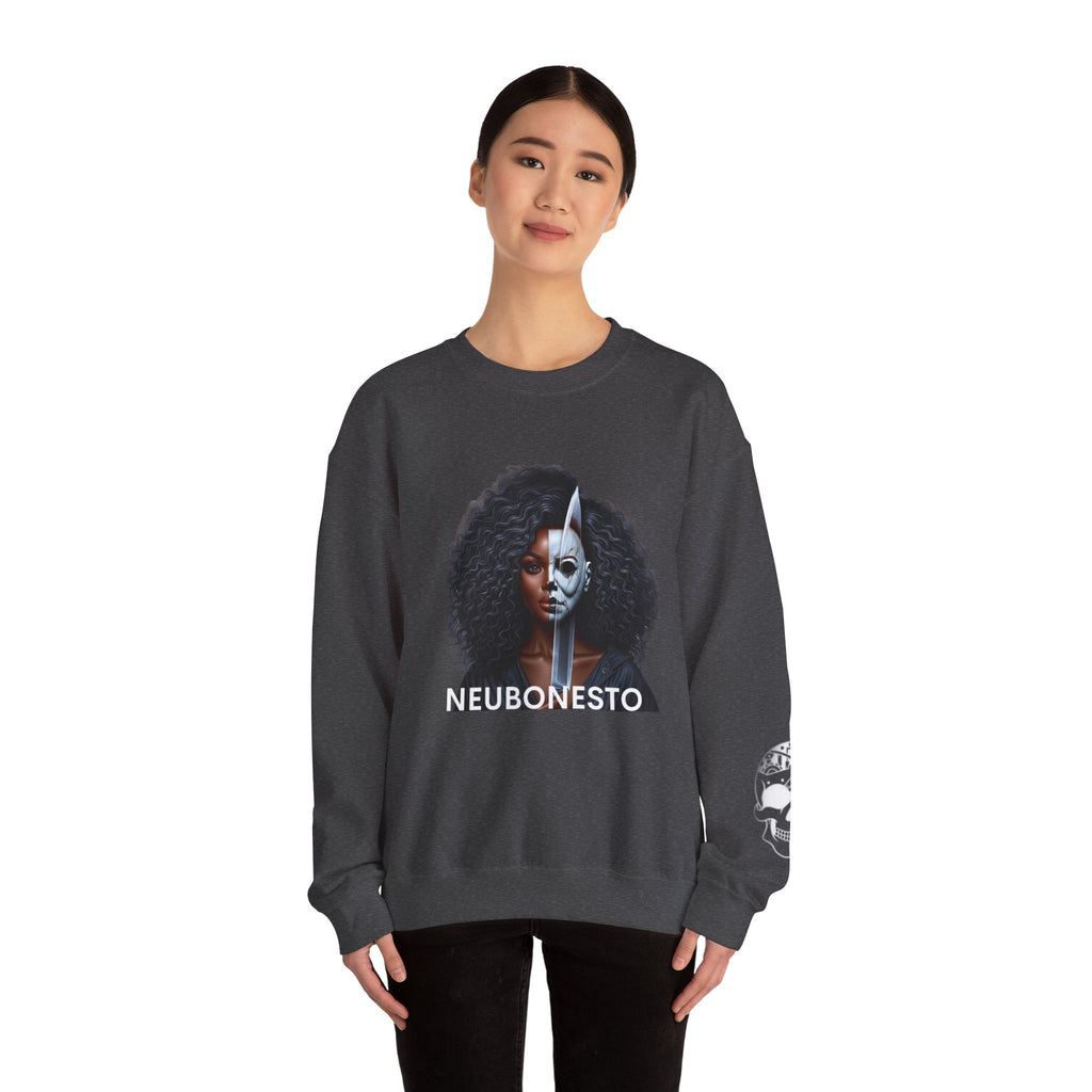 Neubonesto Halloween Graphic Sweatshirt