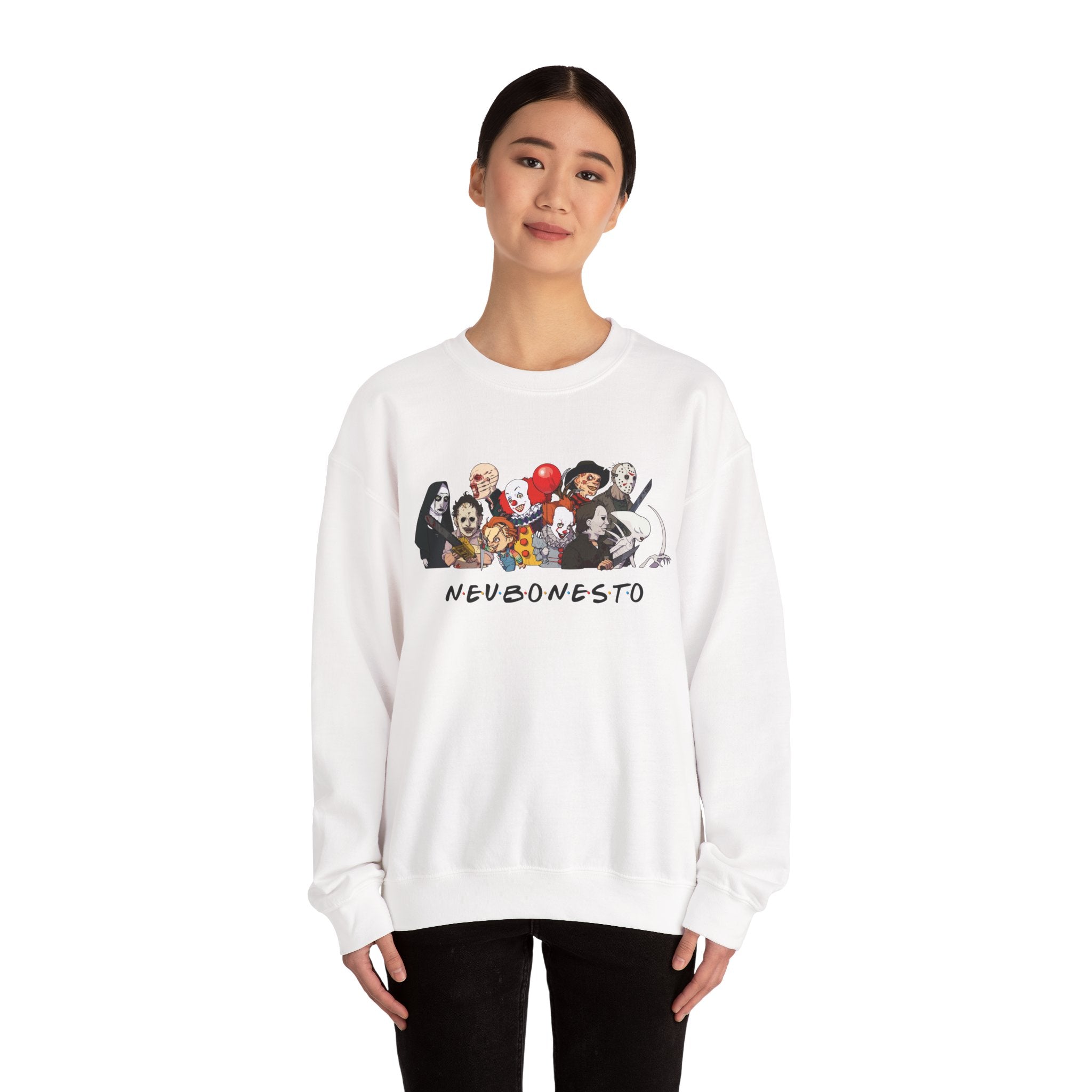 Neubonesto Horror Sweatshirt - Unisex Crewneck Halloween Top