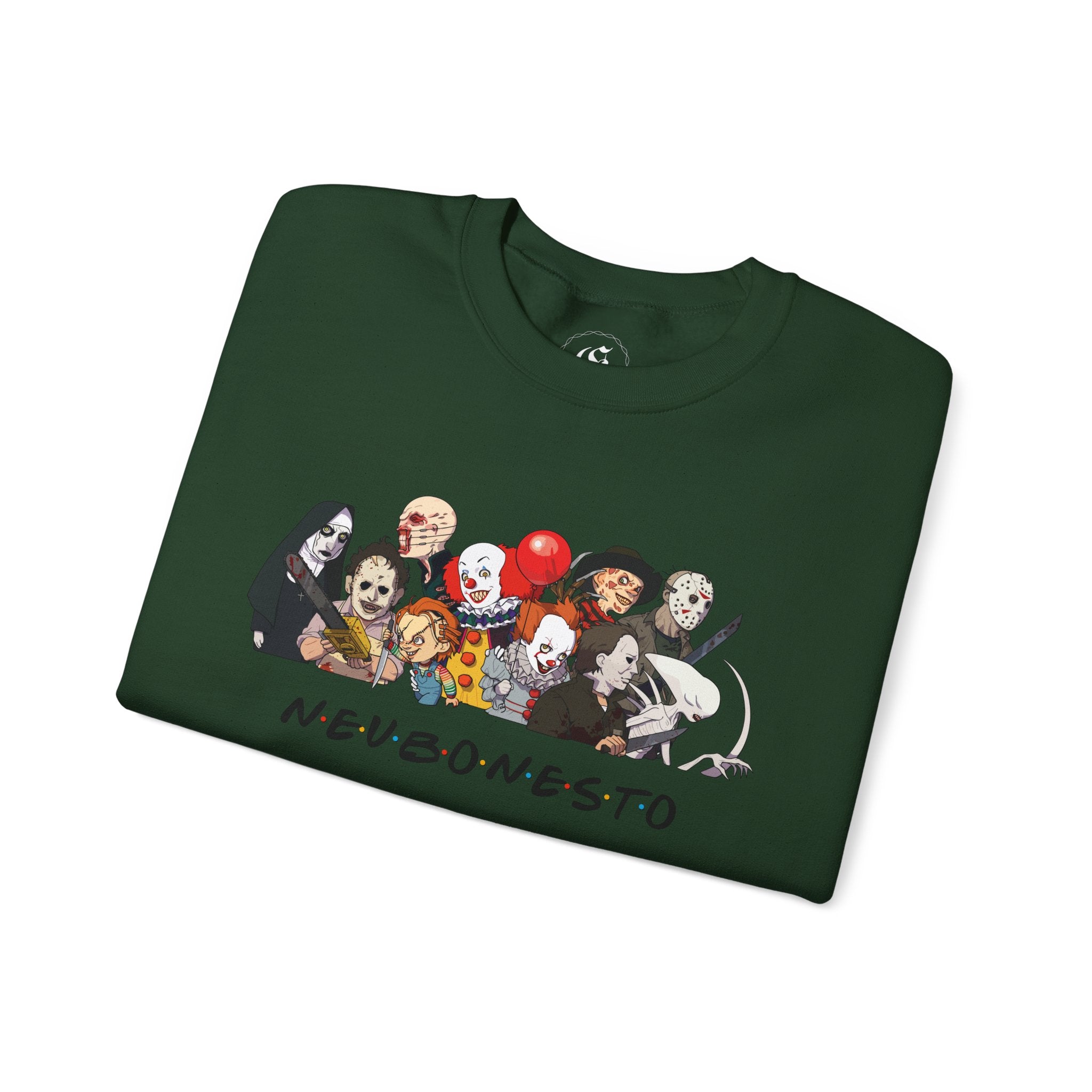 Neubonesto Horror Sweatshirt - Unisex Crewneck Halloween Top