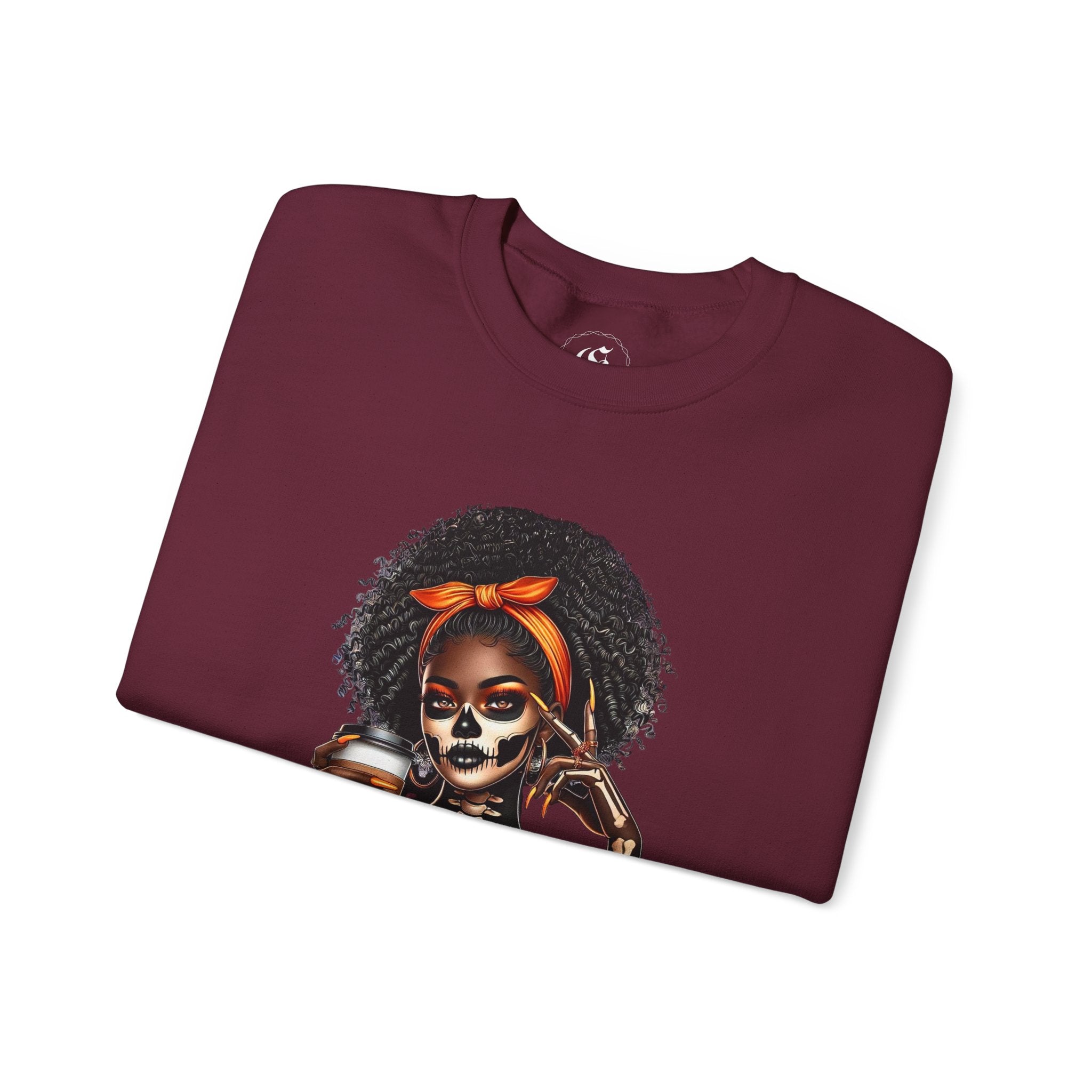 Halloween Skeleton Unisex Sweatshirt - Raising Hell Neubonesto Design