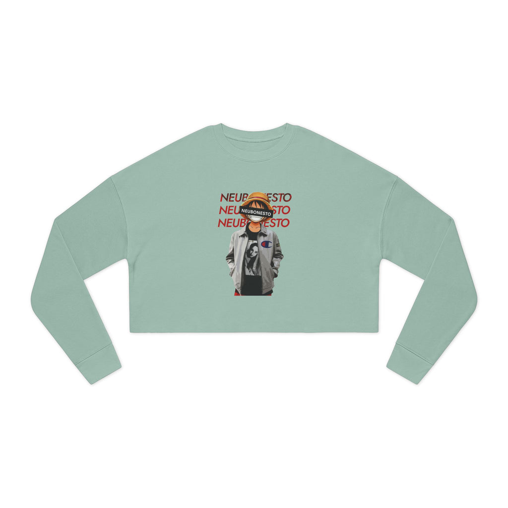 Cropped Sweatshirt - Luffy Neubonesto Straw Hat Legends Anime Collection