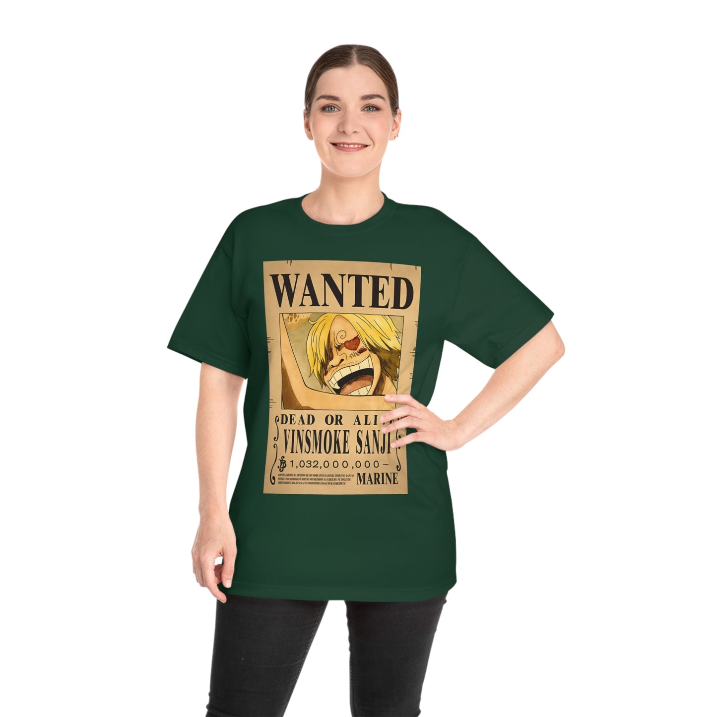 Anime T-shirt, Vinsmoke Sanji Wanted, One Piece, Unisex Tee, Otaku Gift, Anime Fan Shirt - Hammer Tshirt, Manga Tee, Japanese Anime