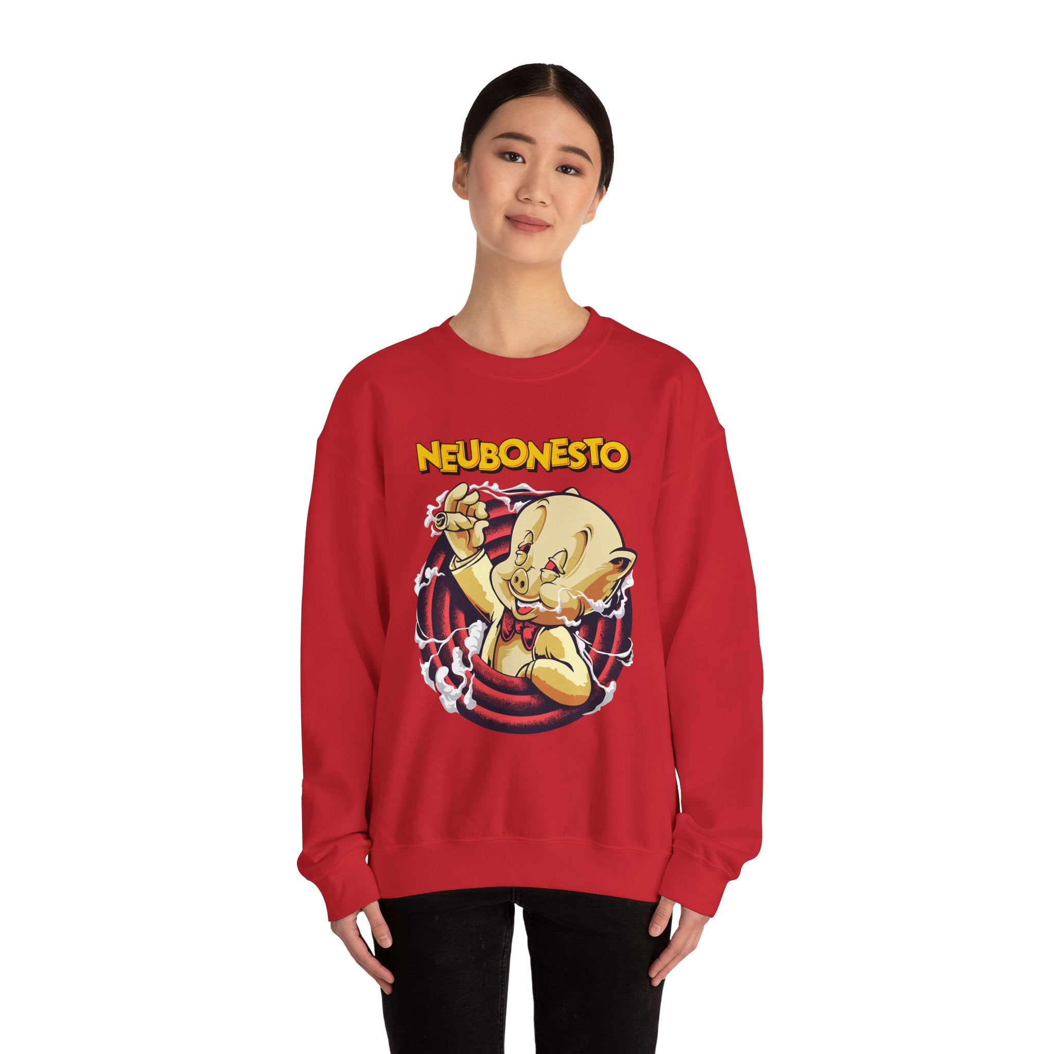 Neubonesto Vintage Cartoon Sweatshirt