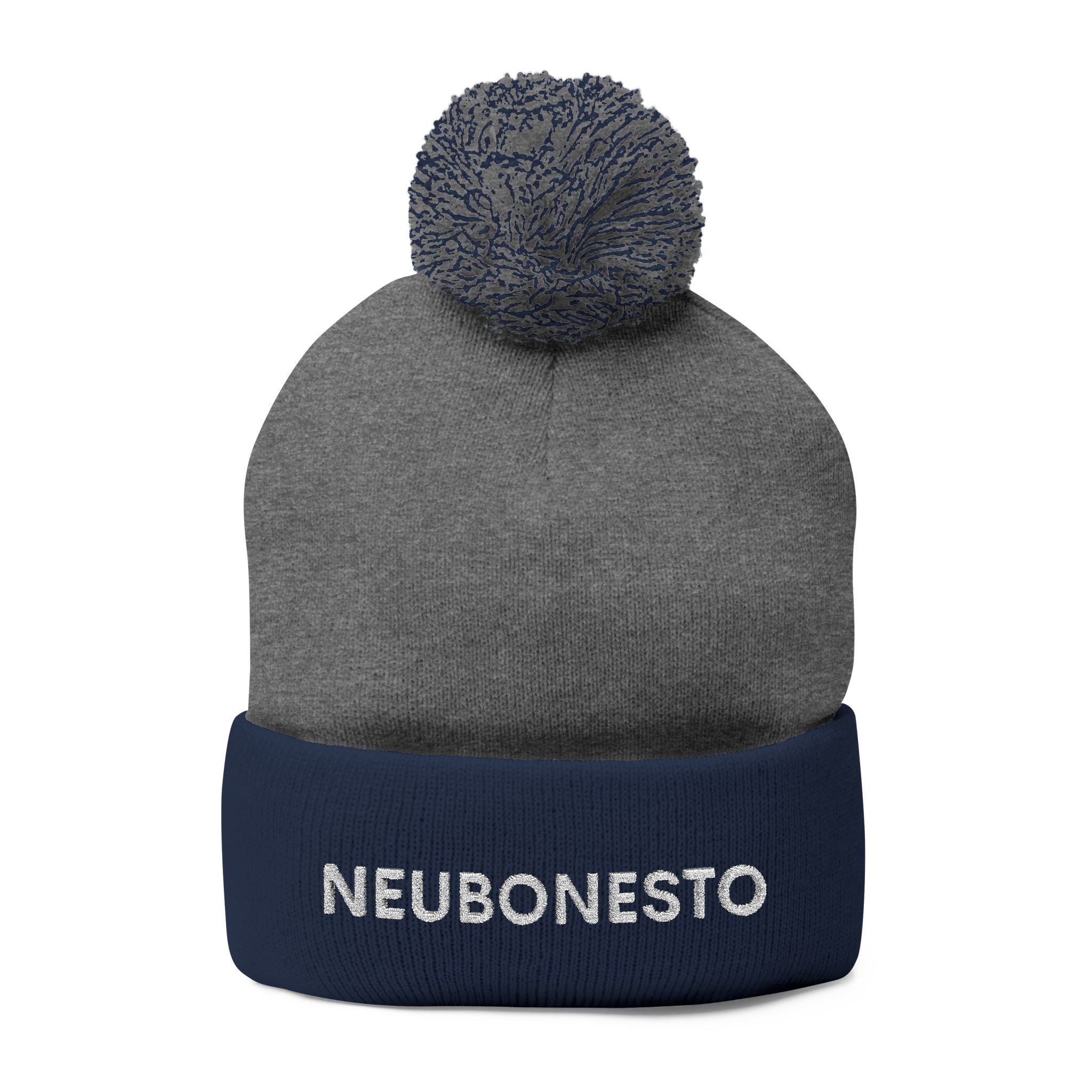 Neubonesto Pom-Pom Knit Cap